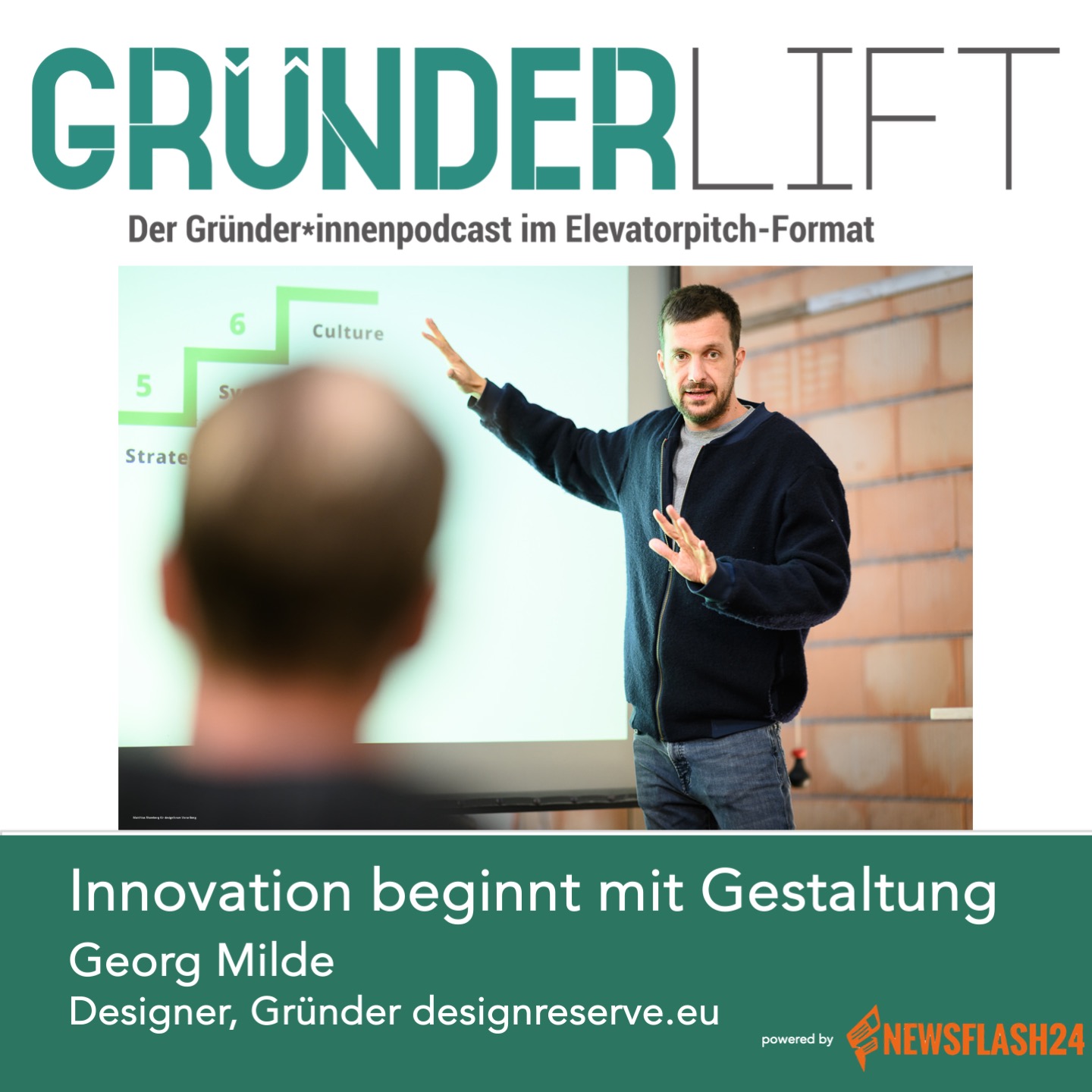 GründerLIFT #073 – Georg Milde – Innovation beginnt mit Gestaltung GründerLIFT #073 – Georg Milde – Innovation beginnt mit Gestaltung
