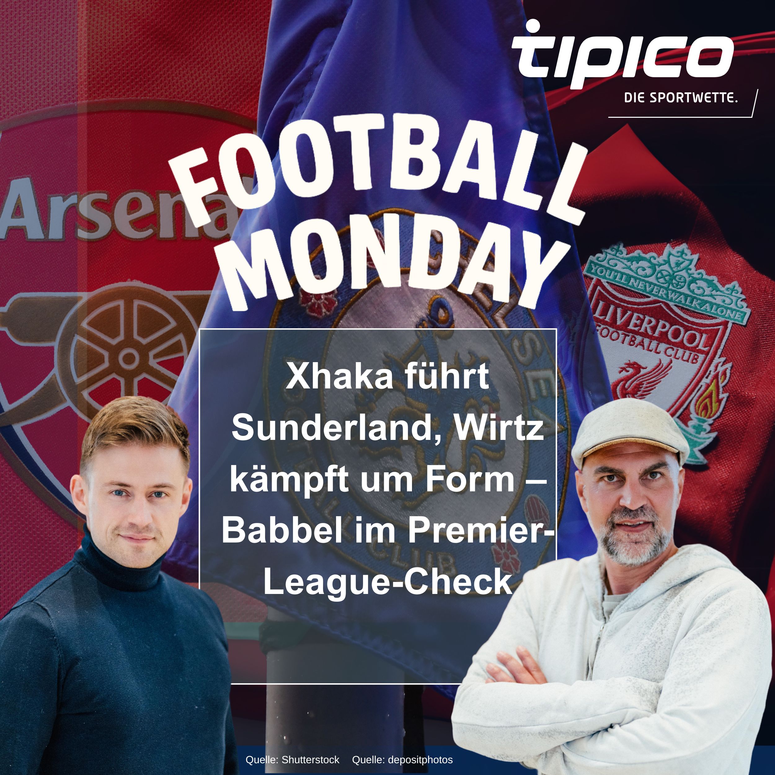 Football Monday – Der Premier-League-Podcast mit Markus Babbel & Cedric Pick