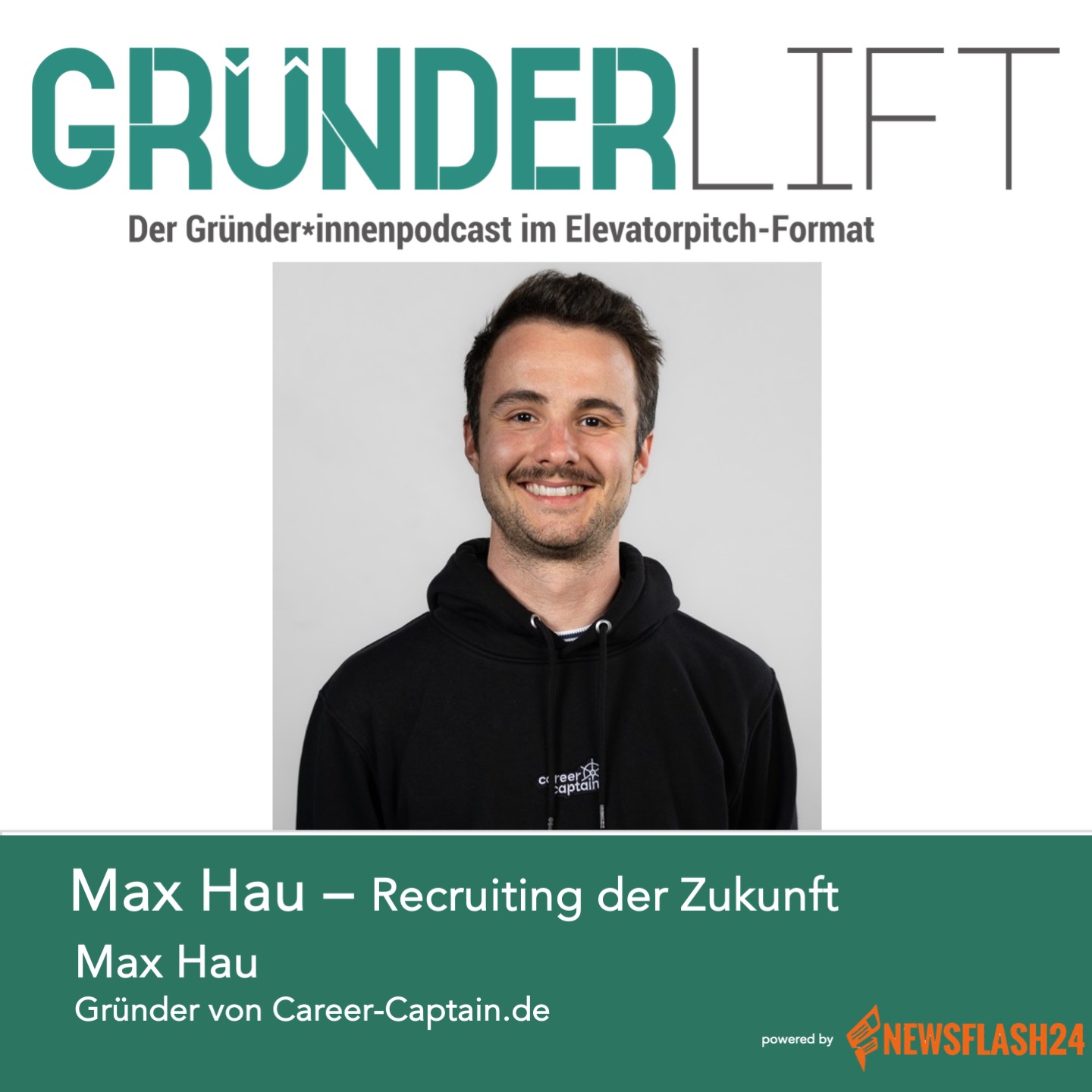 GründerLIFT #065 - Max Hau von Career Captain – Recruiting der Zukunft GründerLIFT #065 - Max Hau von Career Captain – Recruiting der Zukunft