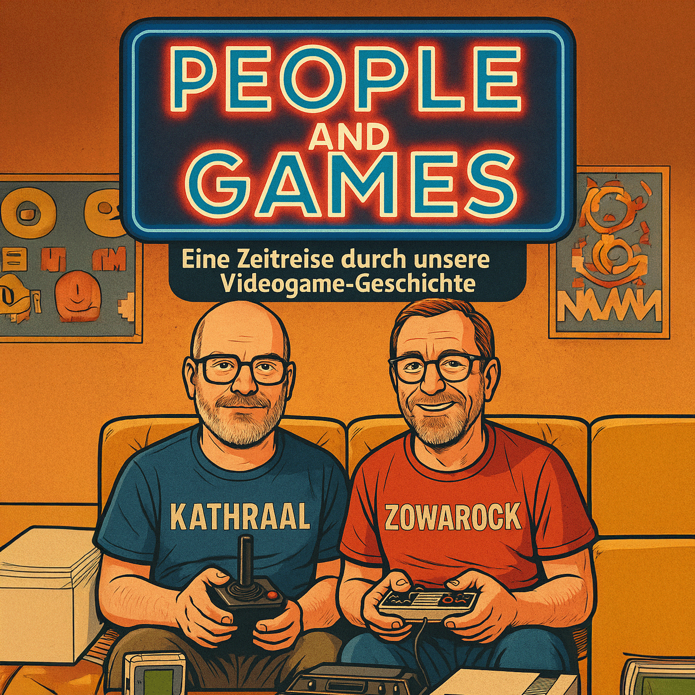 People and Games - Zeitreise durch unsere Retro-Gaming-Geschichte podcast artwork