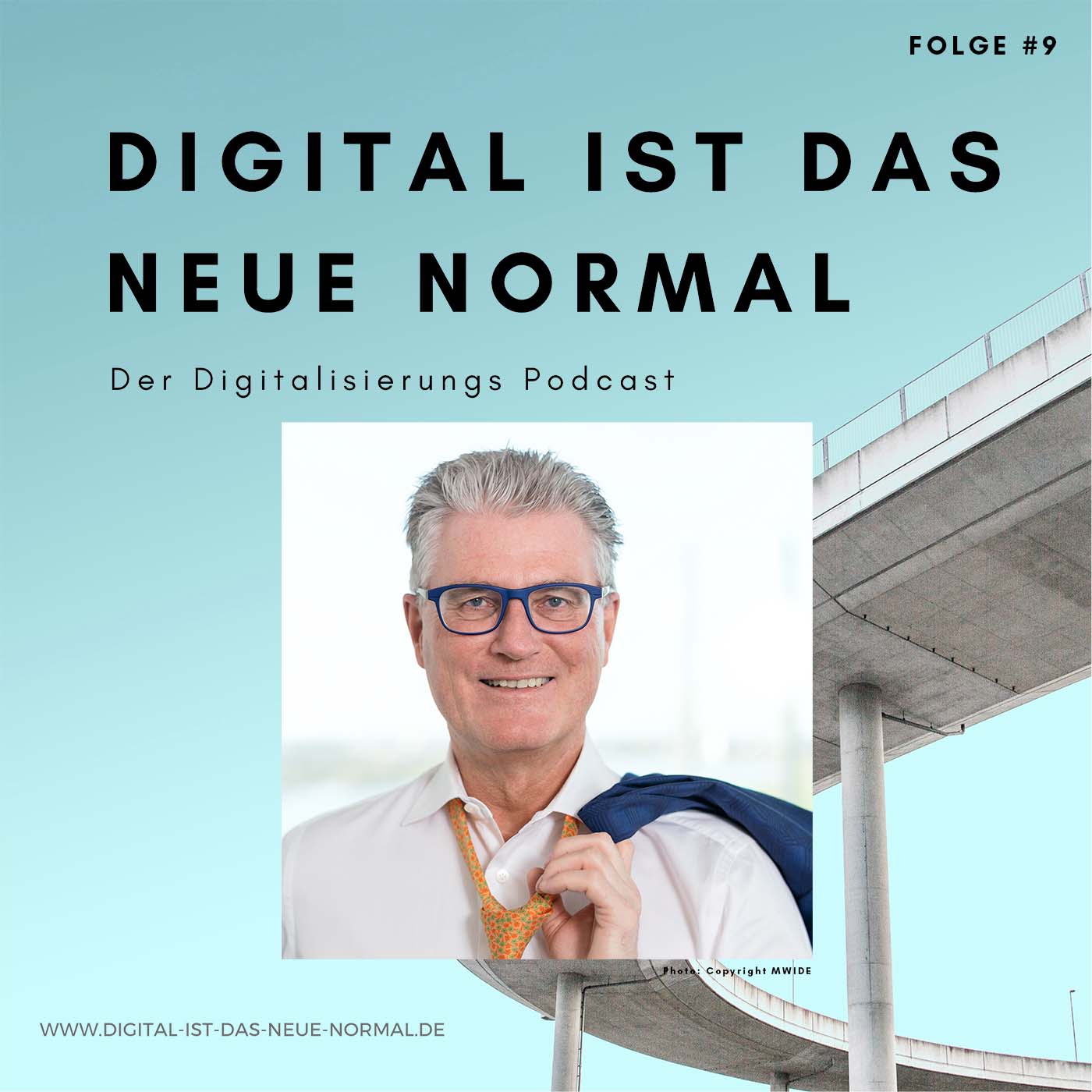 Folge #009 - Digitalisierung der Verwaltung mit dem CIO des Landes NRW Prof. Dr. Andreas Meyer-Falcke - Digital ist das Neue Normal episode artwork