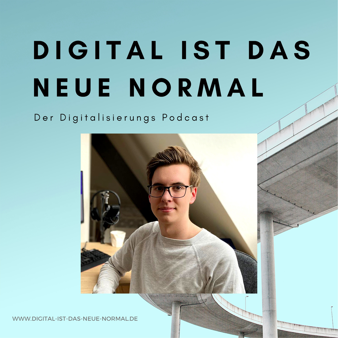 Podcast Folge #005 - mit dem Macher hinter impfterminübersicht.de - Julian Ambrozy -  Digital ist das Neue Normal episode artwork