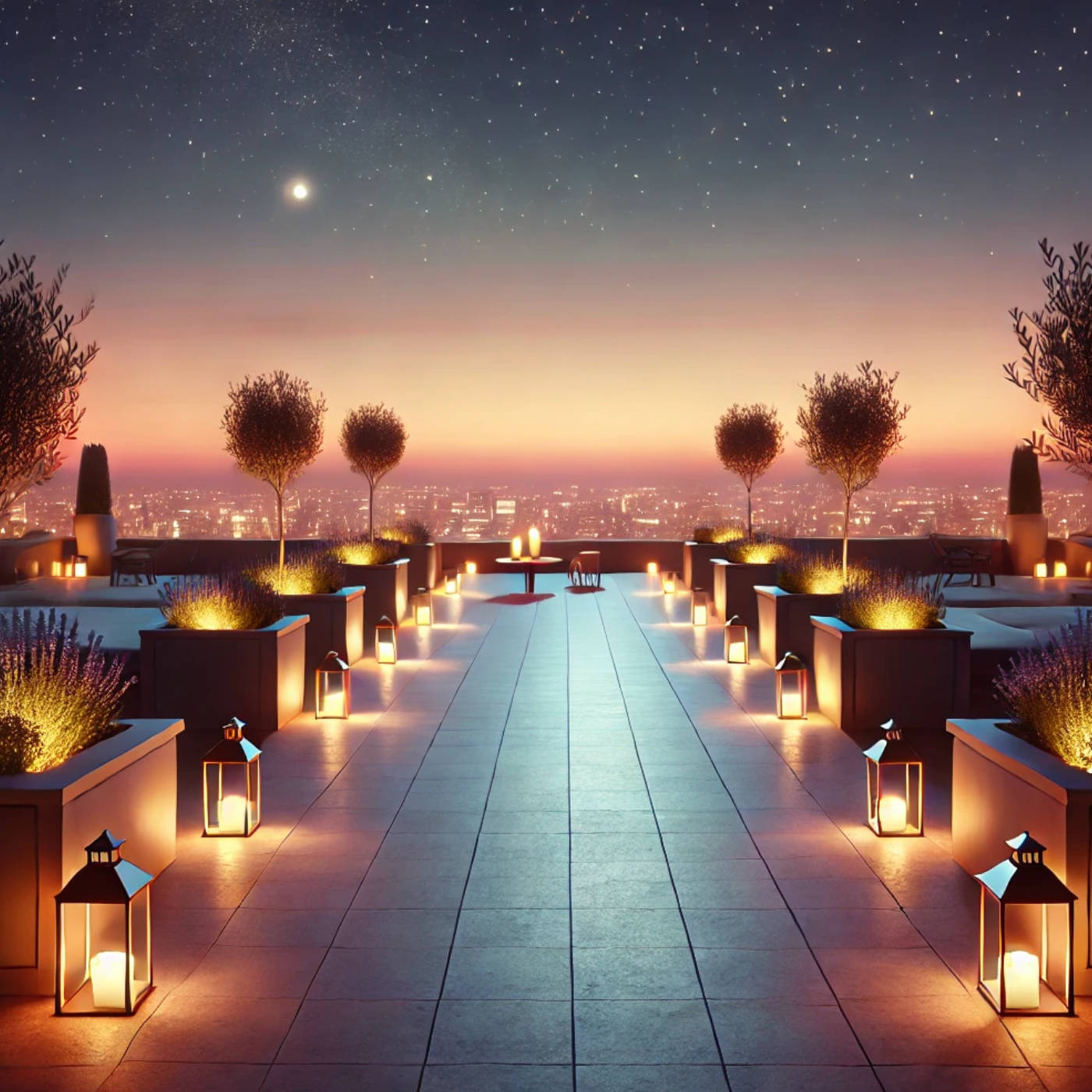 (ohne Musik) So, 04.01. Entspannt einschlafen - Die grenzenlose Dachterrasse