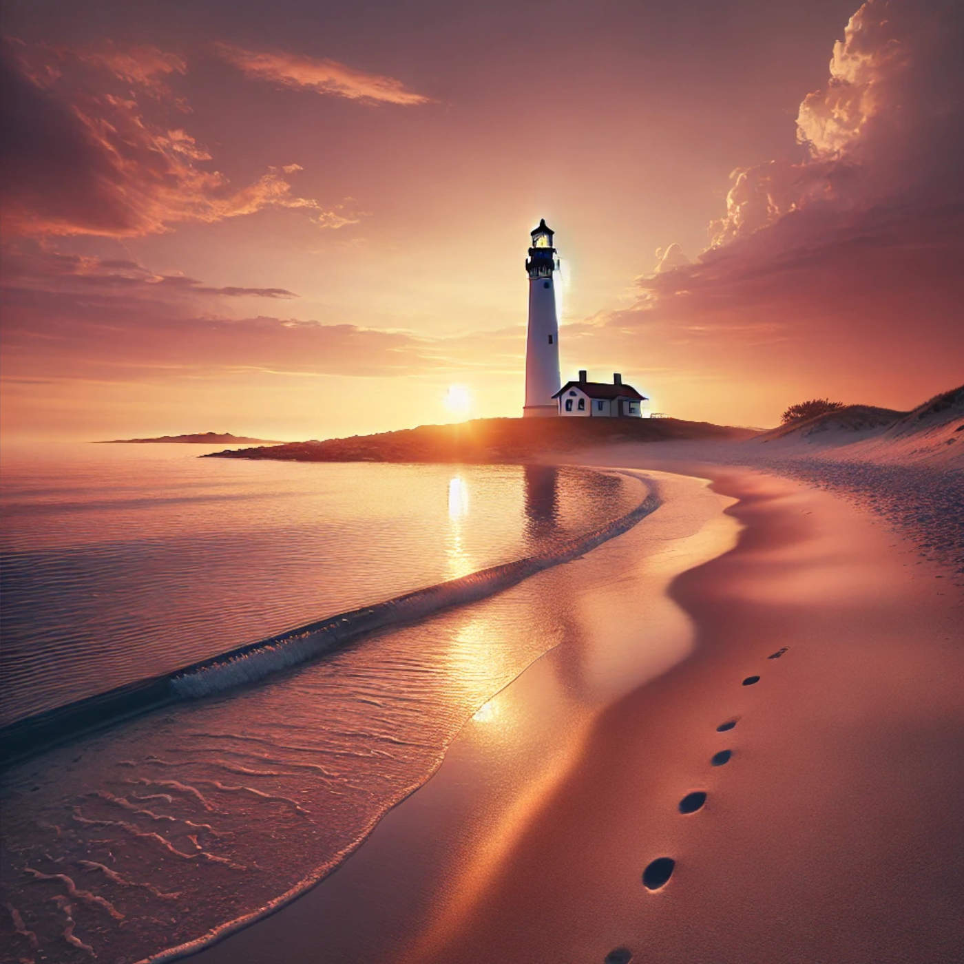 (ohne Musik) Do, 02.04. Entspannt einschlafen - Leuchtturm am Abend – Deine Reise zur inneren Ruhe