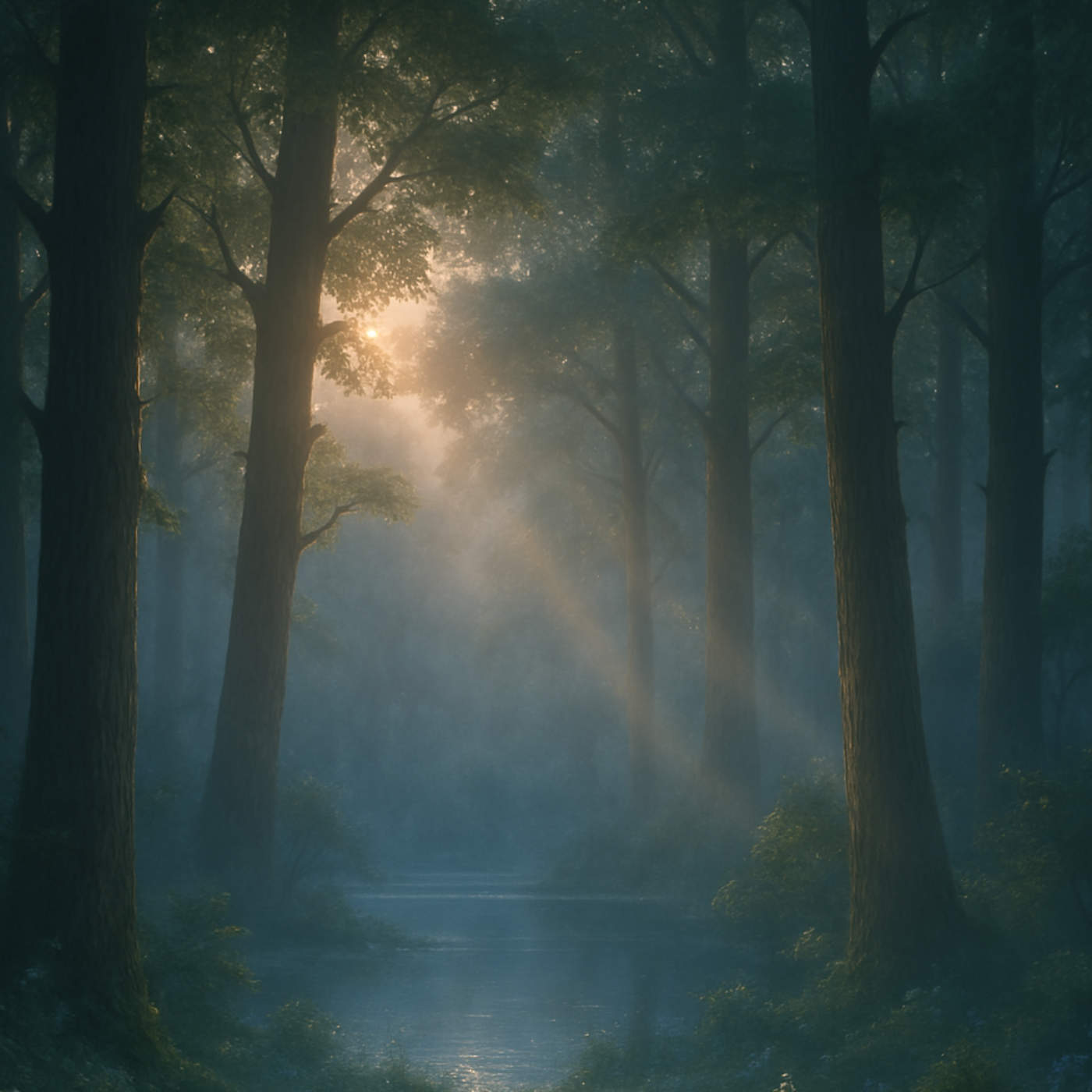 (ohne Musik) Karfreitag, 03.04. Entspannt einschlafen - Der Nebel der Stille