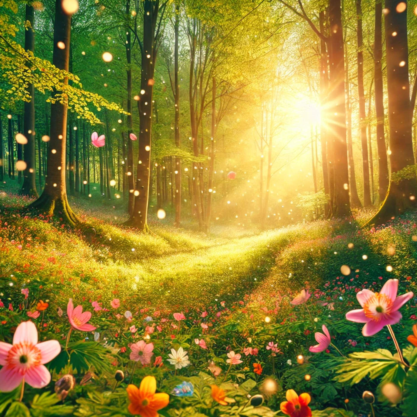 (ohne Musik) Di, 07.04. Entspannt einschlafen - Der Weg ins Licht des Frühlings