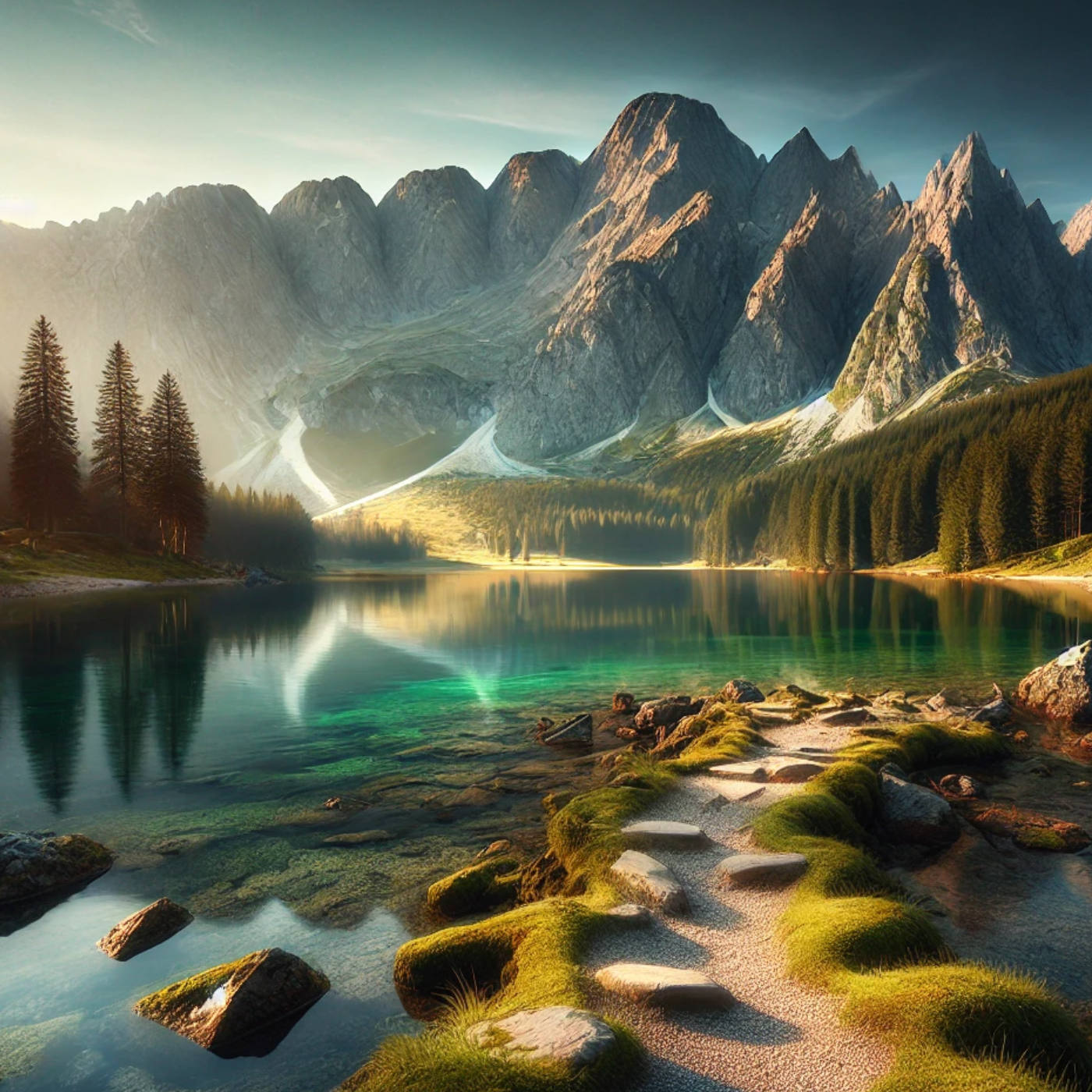 (ohne Musik) Do, 09.04. Entspannt einschlafen - Am Ufer des Bergsees