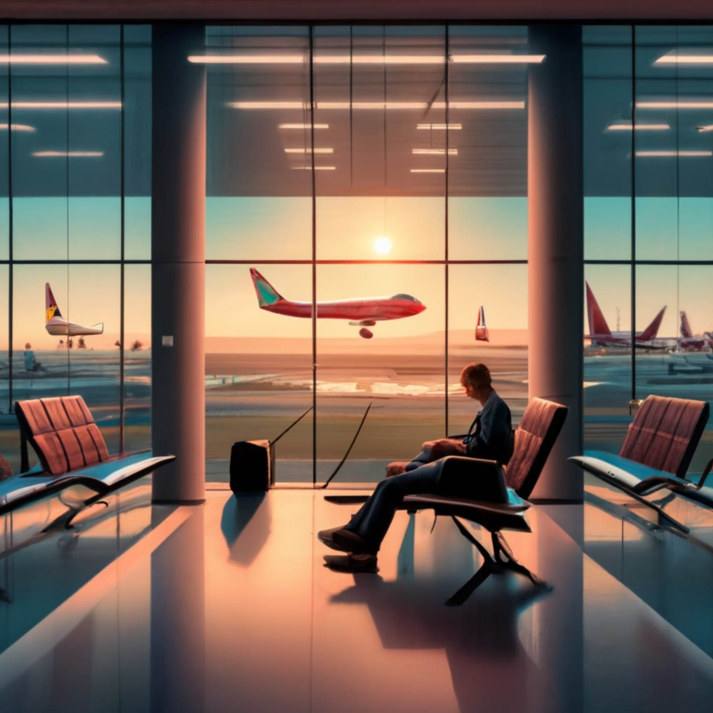 Gate zur Ruhe: Sanfte Klänge aus der Flughafen-Abfertigungshalle