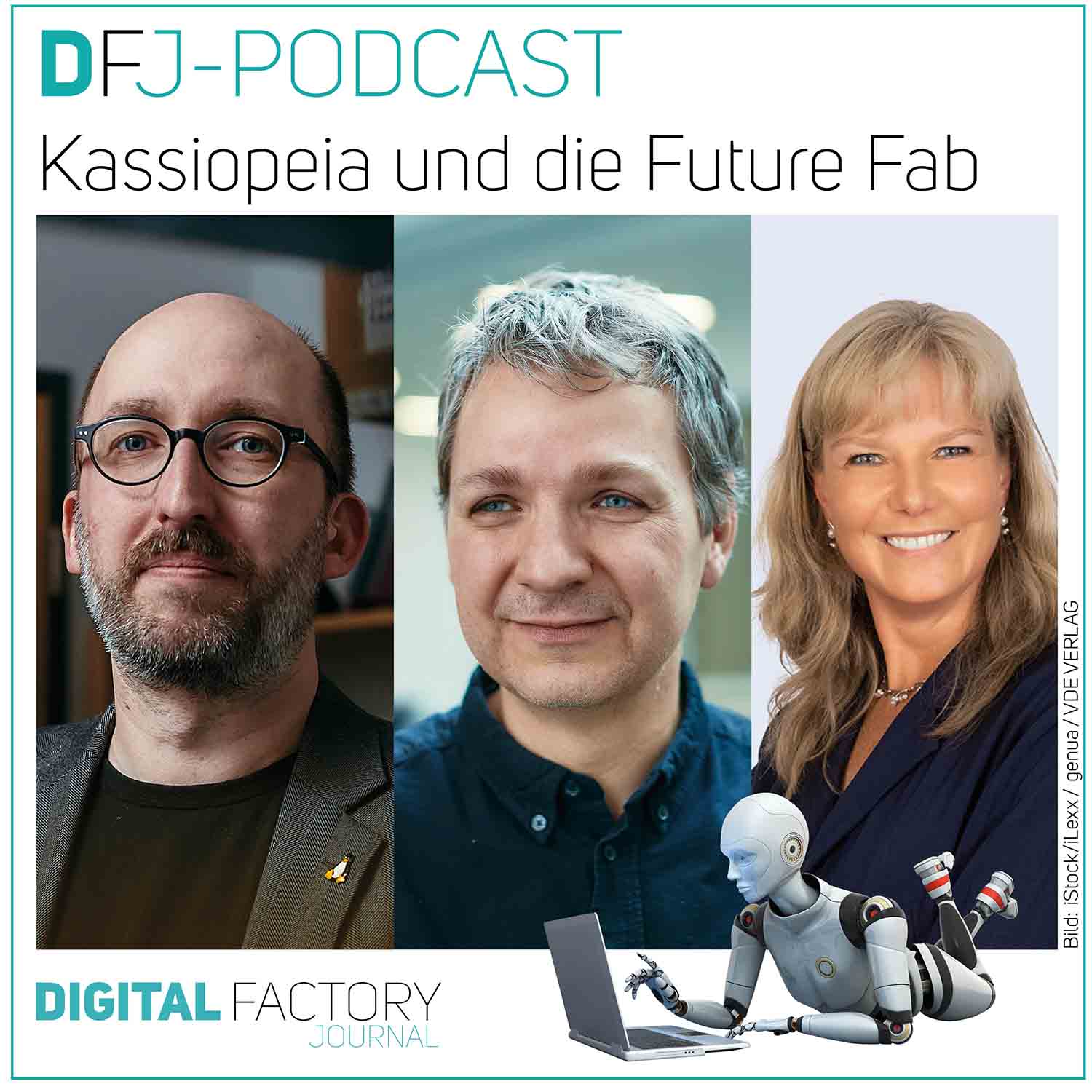 Folge 018 - Security & KI - Arnold Krille und Steffen Ullrich von genua kommentieren Kassiopeia und die Future Fab