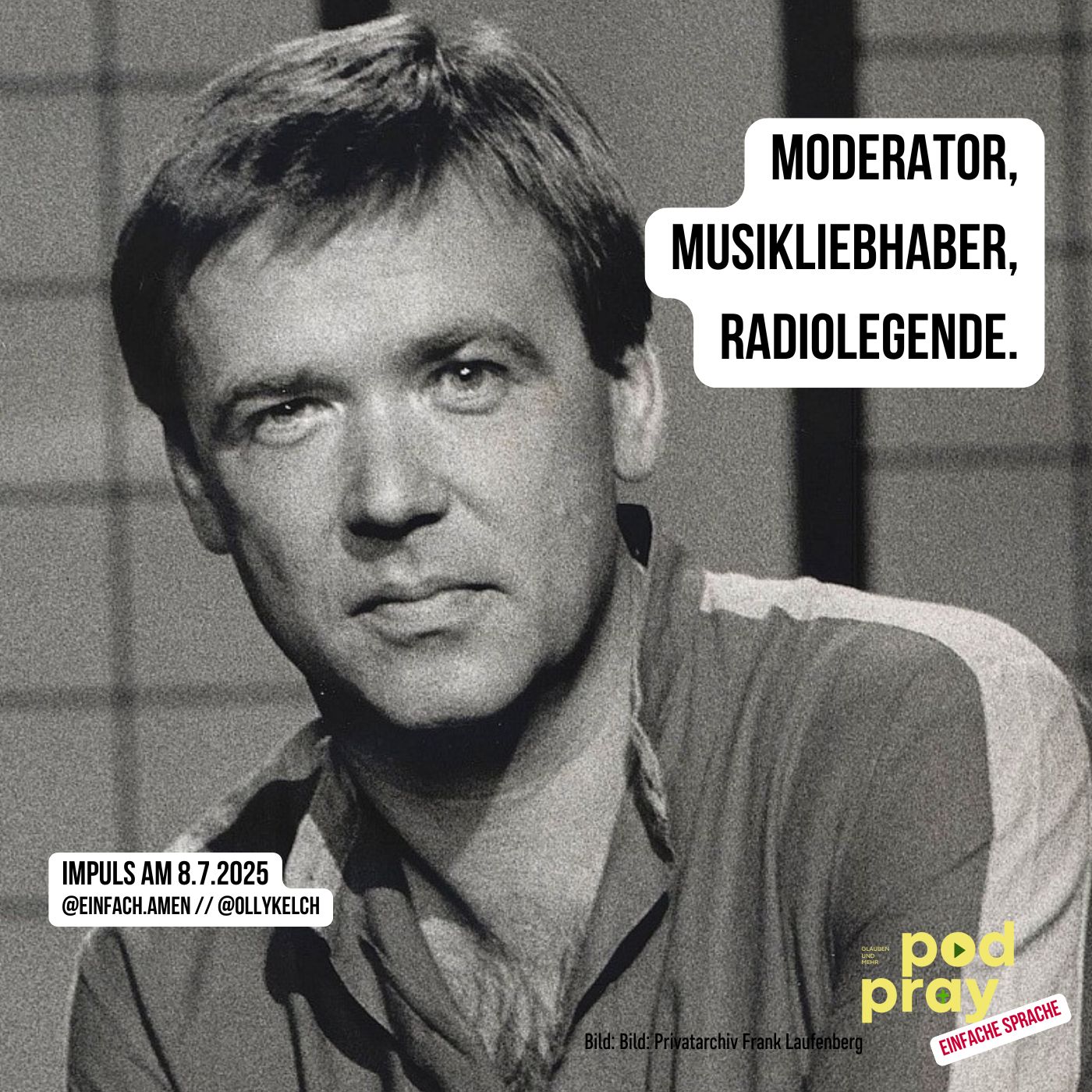 Moderator, Musikliebhaber, Radiolegende. (8.7.2025) episode artwork