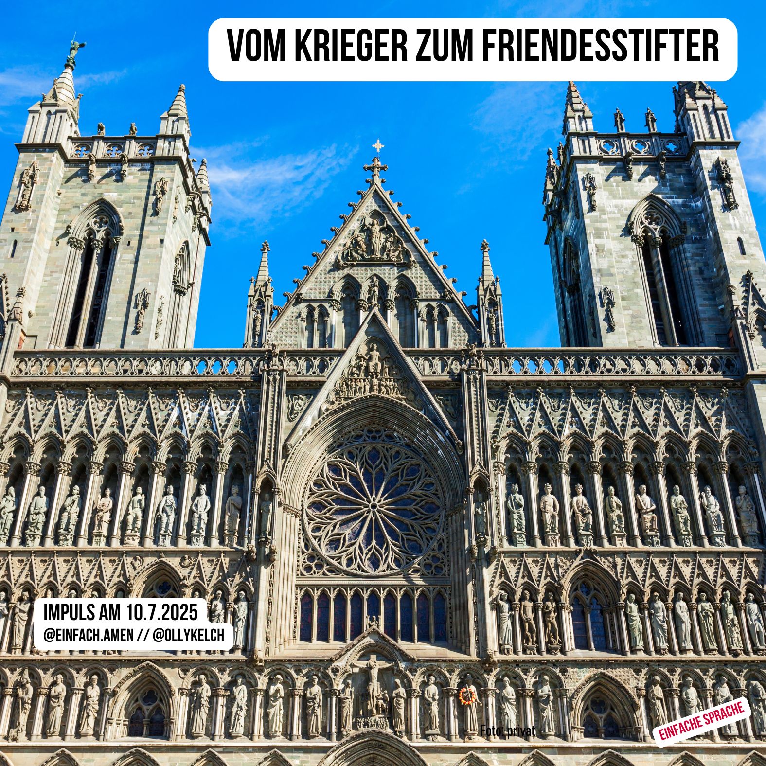 Vom Krieger zum Friedensstifter (10.7.2025) episode artwork