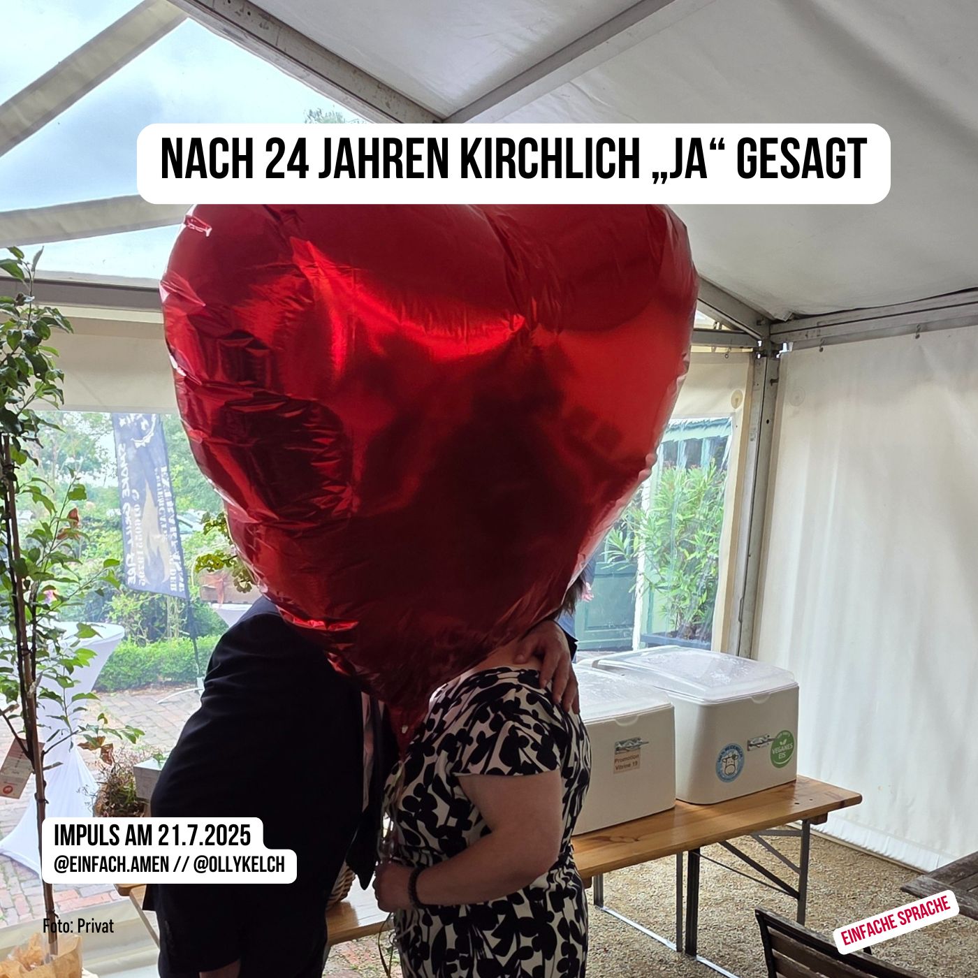 Nach 24 Jahren kirchlich „Ja“ gesagt (21.7.2025) episode artwork