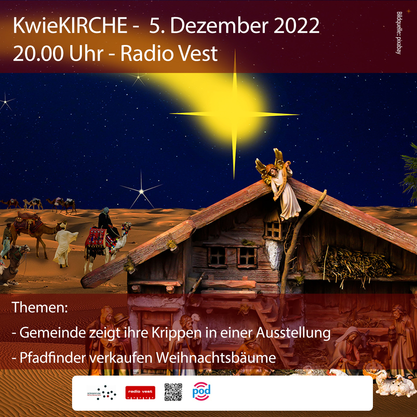 #234 KwieKIRCHE #DigitaleKirche vom 05.12.2022 episode artwork
