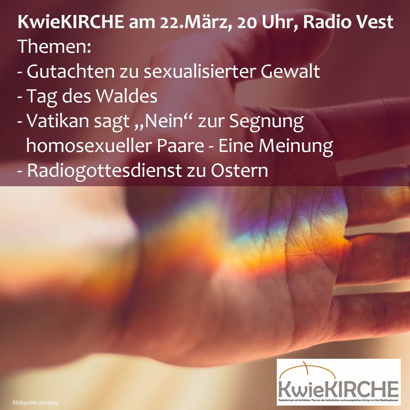 #156 KwieKIRCHE vom 22.03.2021 episode artwork