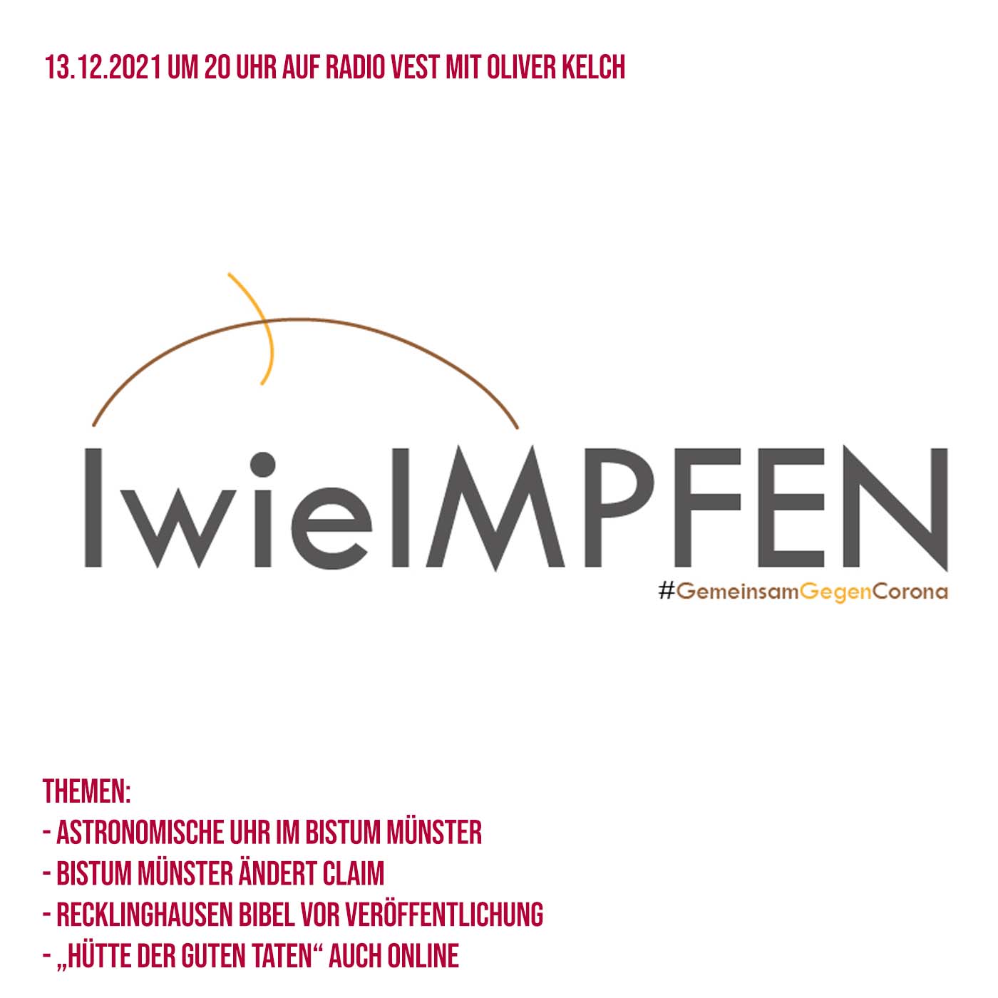 #201 KwieKIRCHE wird zu IwieIMPFEN (Sendung vom 13.12.2021) episode artwork