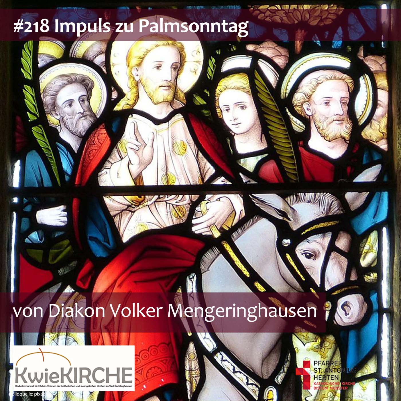 #218 KwieKIRCHE Impuls - Diakon Volker Mengeringhausen (Palmsonntag) episode artwork