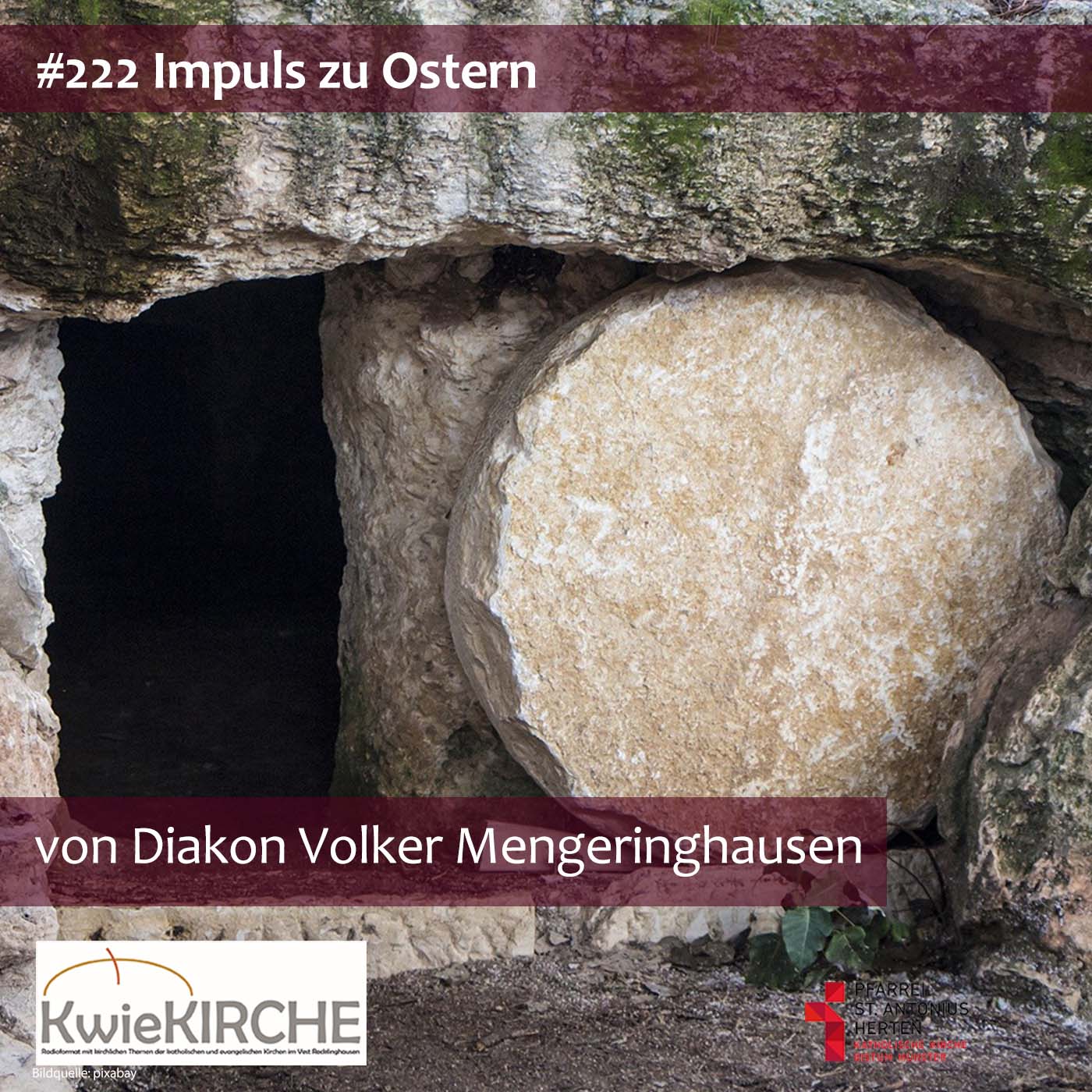 #222 KwieKIRCHE Impuls - Diakon Volker Mengeringhausen (Ostern) episode artwork