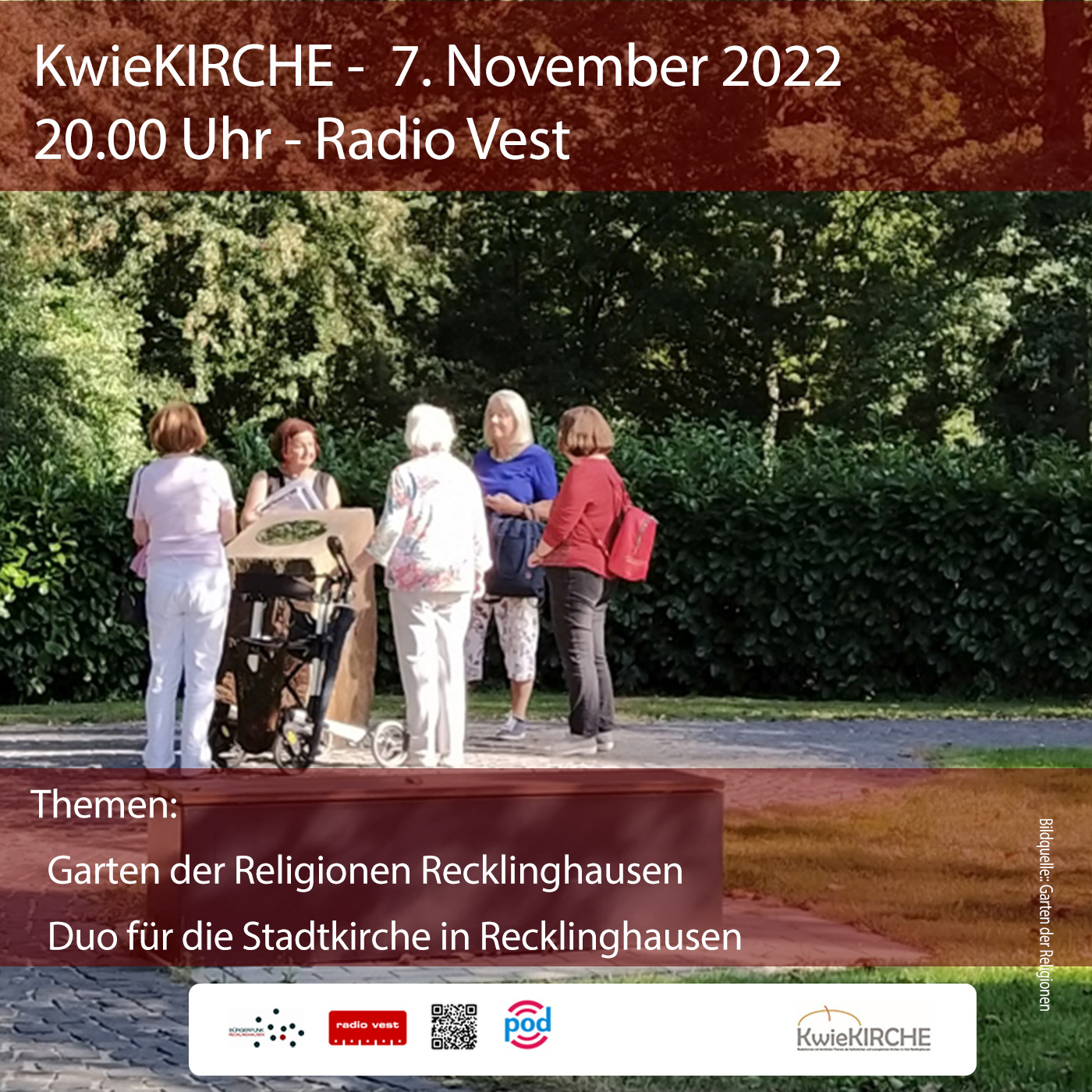 #226 KwieKIRCHE #DigitaleKirche vom 07.11.2022 episode artwork