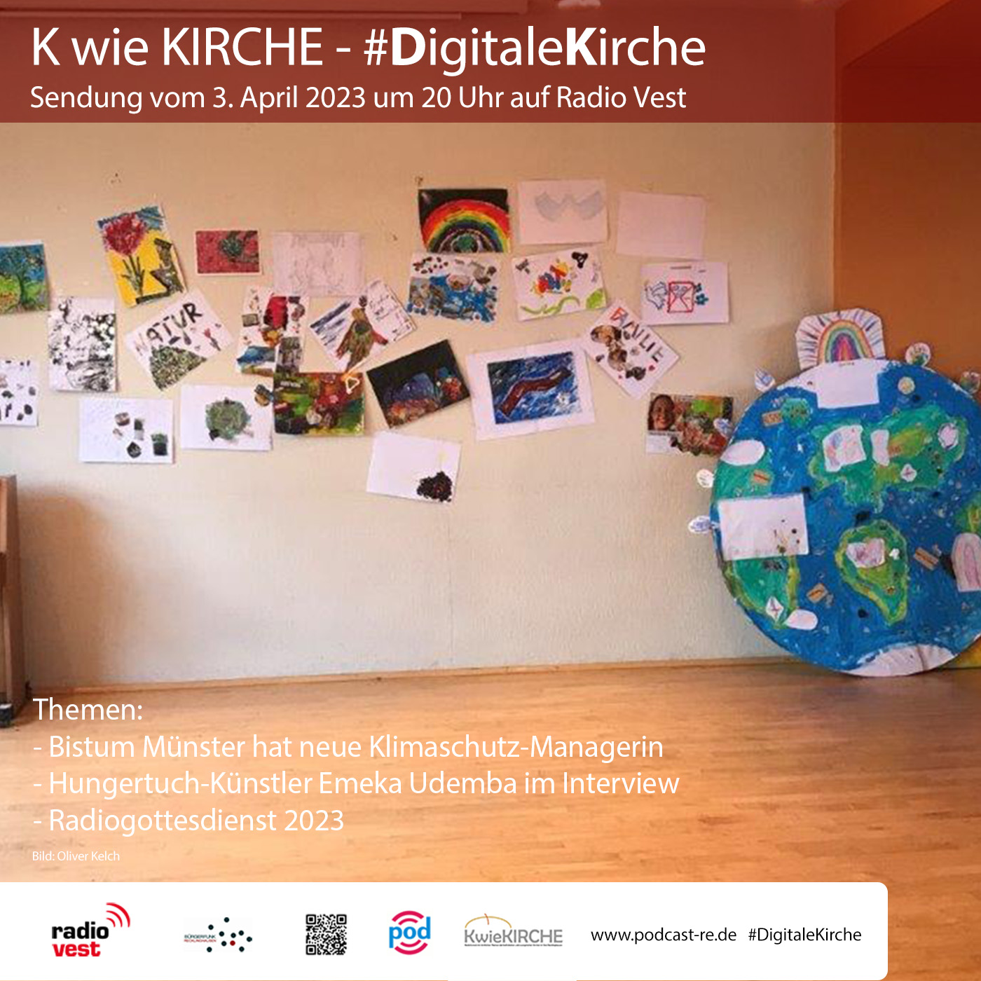 #288 K wie KIRCHE #DigitaleKirche - Sendung vom 03. April 2023 episode artwork