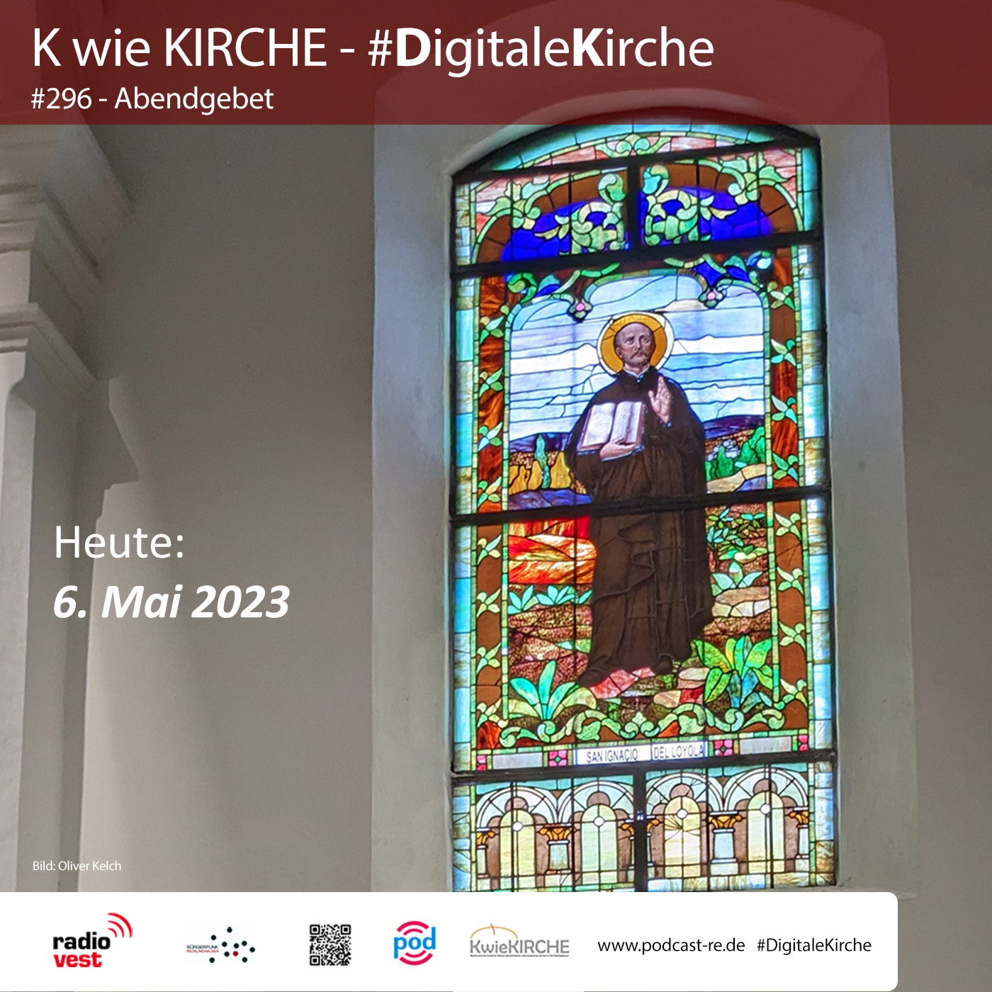 #296 K wie KIRCHE #DigitaleKirche - Abendgebet vom 6. Mai 2023 episode artwork