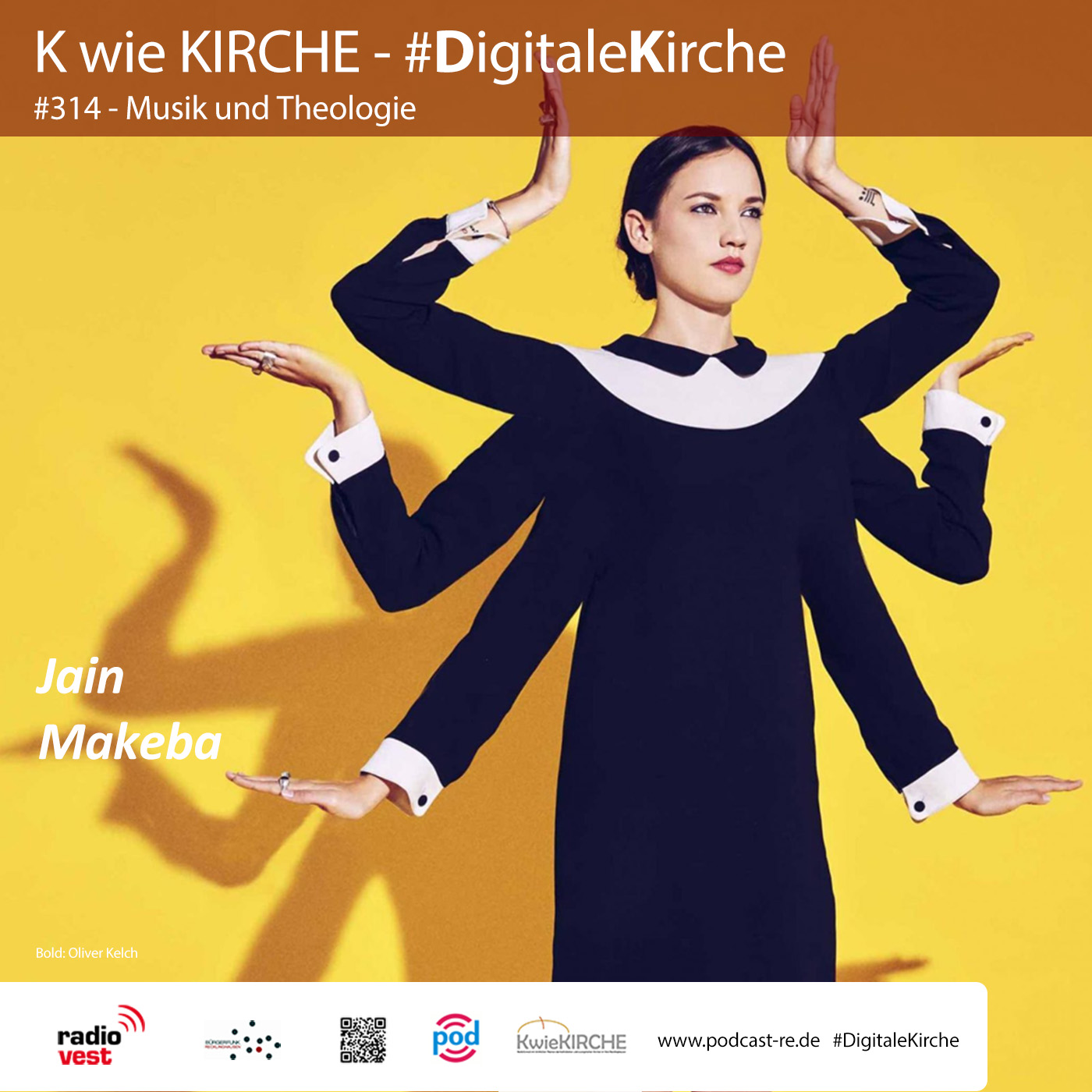 #314 K wie KIRCHE - Musik und Theologie: Jain - Makeba (18.08.2023) episode artwork