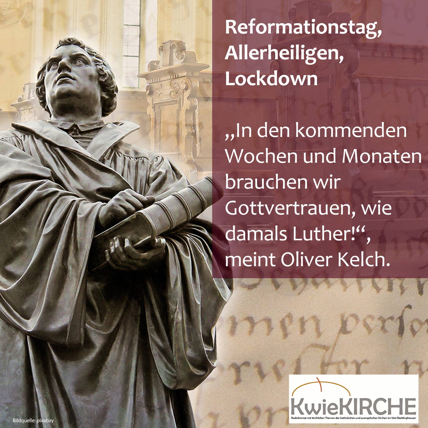 #83 Reformationstag, Allerheiligen, Lockdown episode artwork