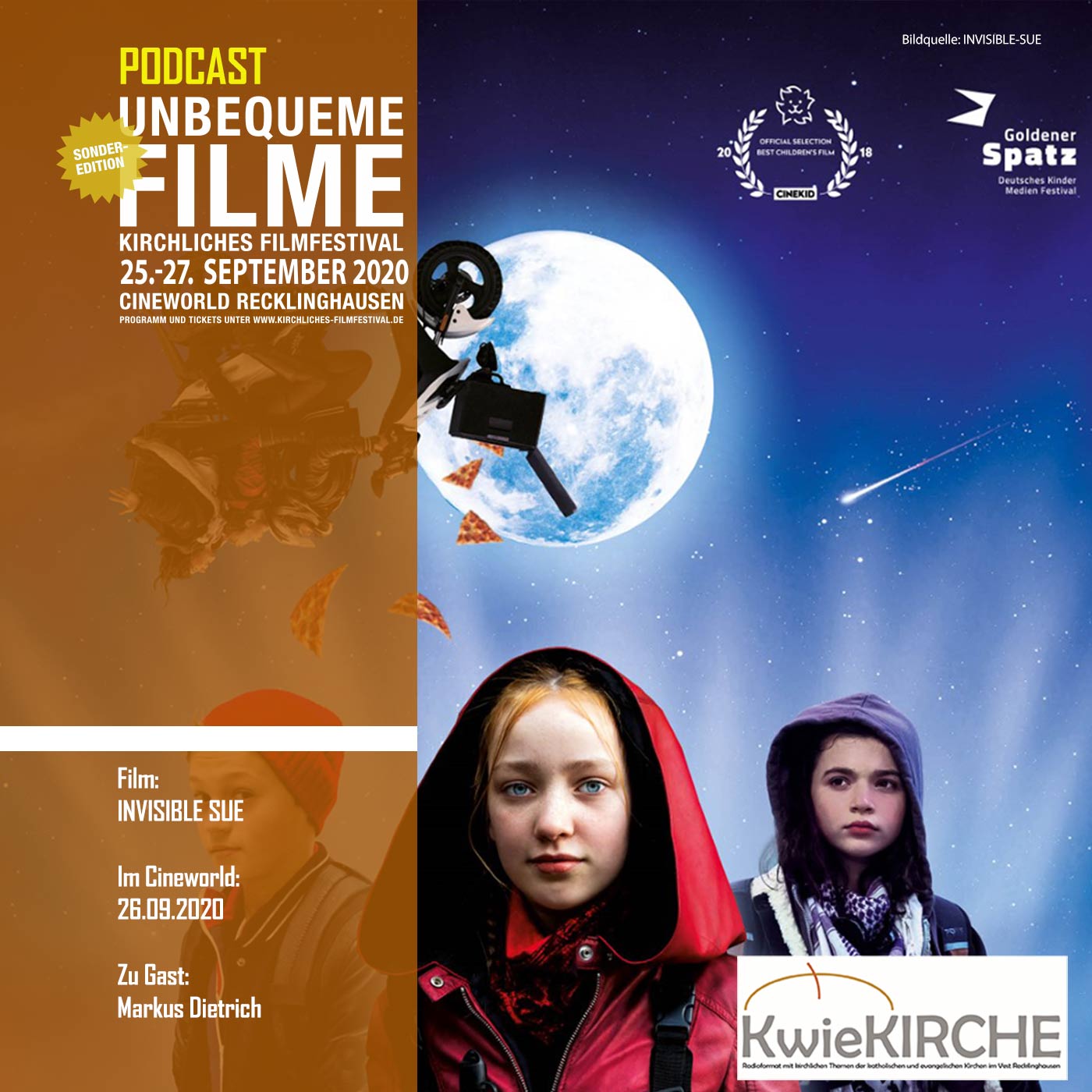 #73 Kirchliches Filmfestival - Invisible Sue episode artwork