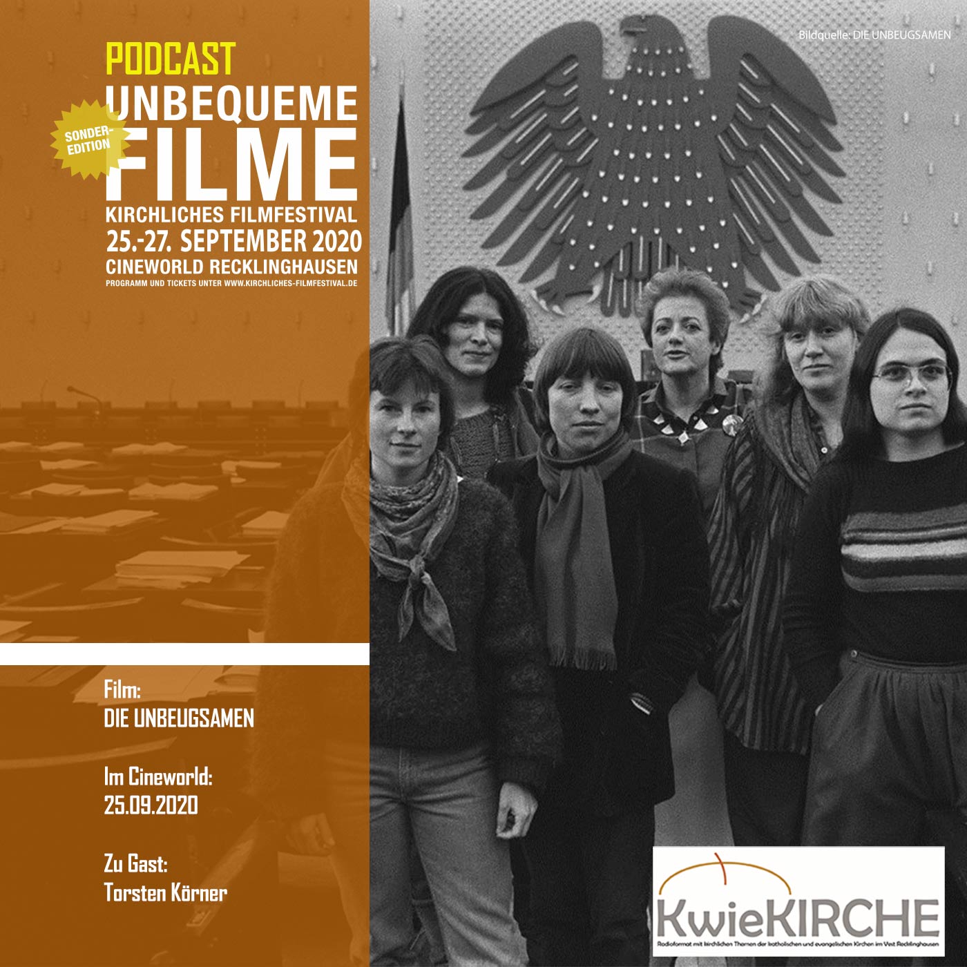 #71 Kirchliches Filmfestival - Die Unbeugsamen episode artwork