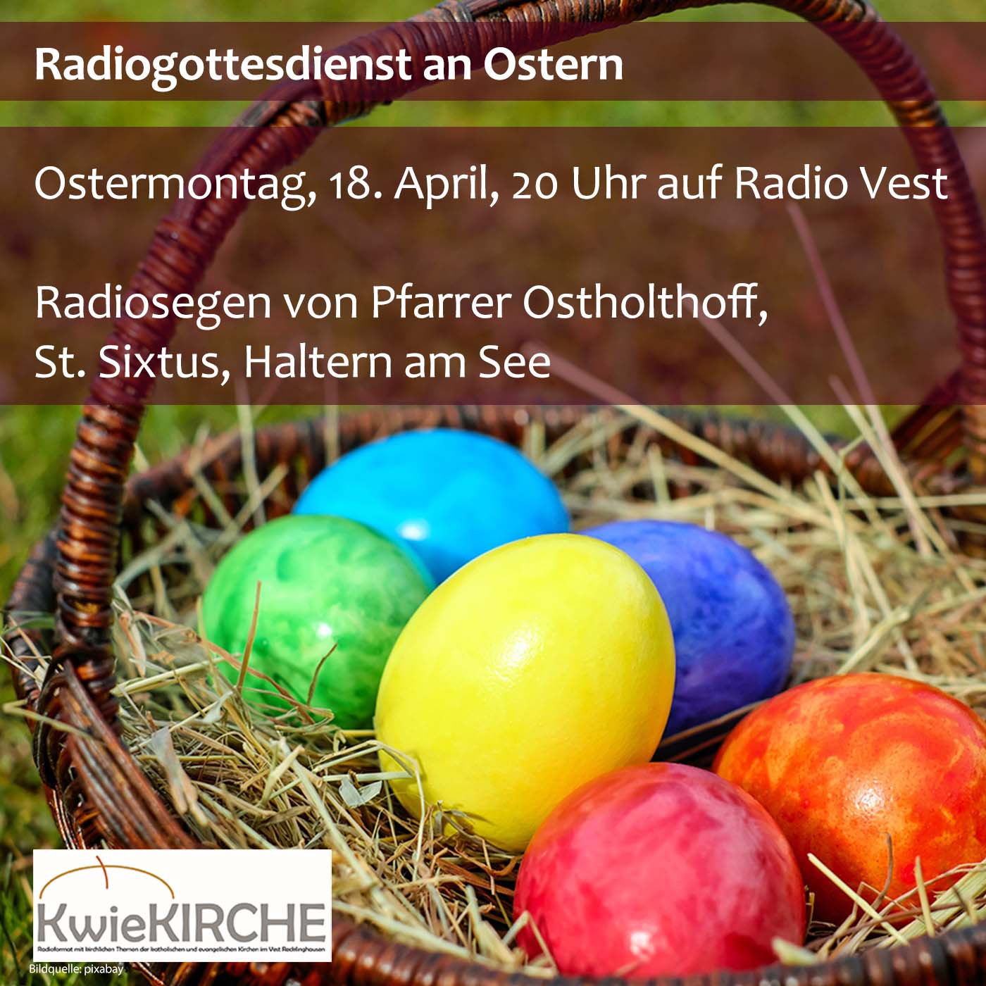 #221 Radiogottesdienst an Ostern 2022, KwieKIRCHE episode artwork