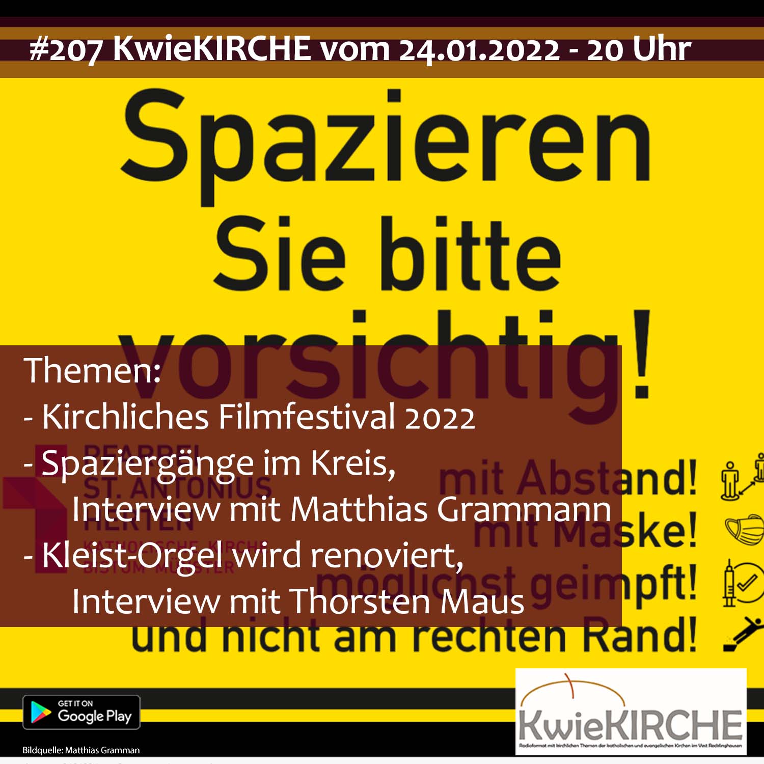 #207 KwieKIRCHE vom 24.01.2022 episode artwork