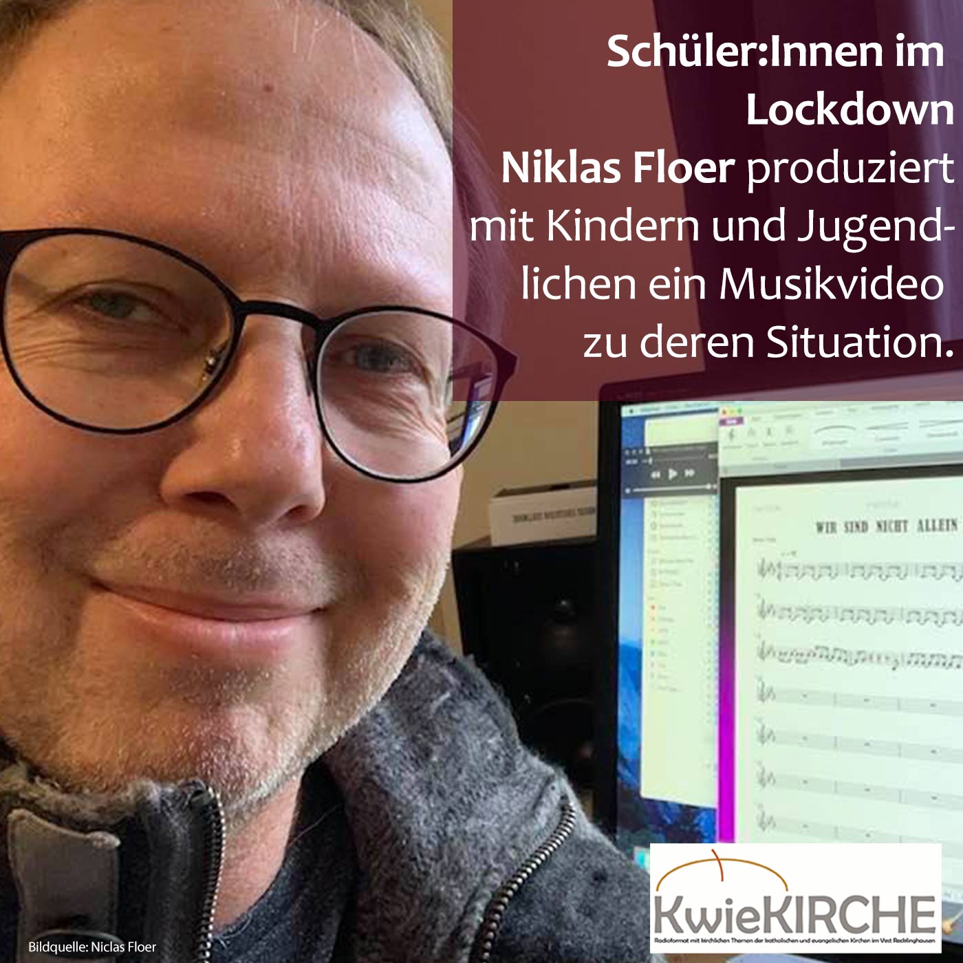 #147 "Wir sind nicht allein" - Das Musikvideoprojekt von Niklas Floer episode artwork