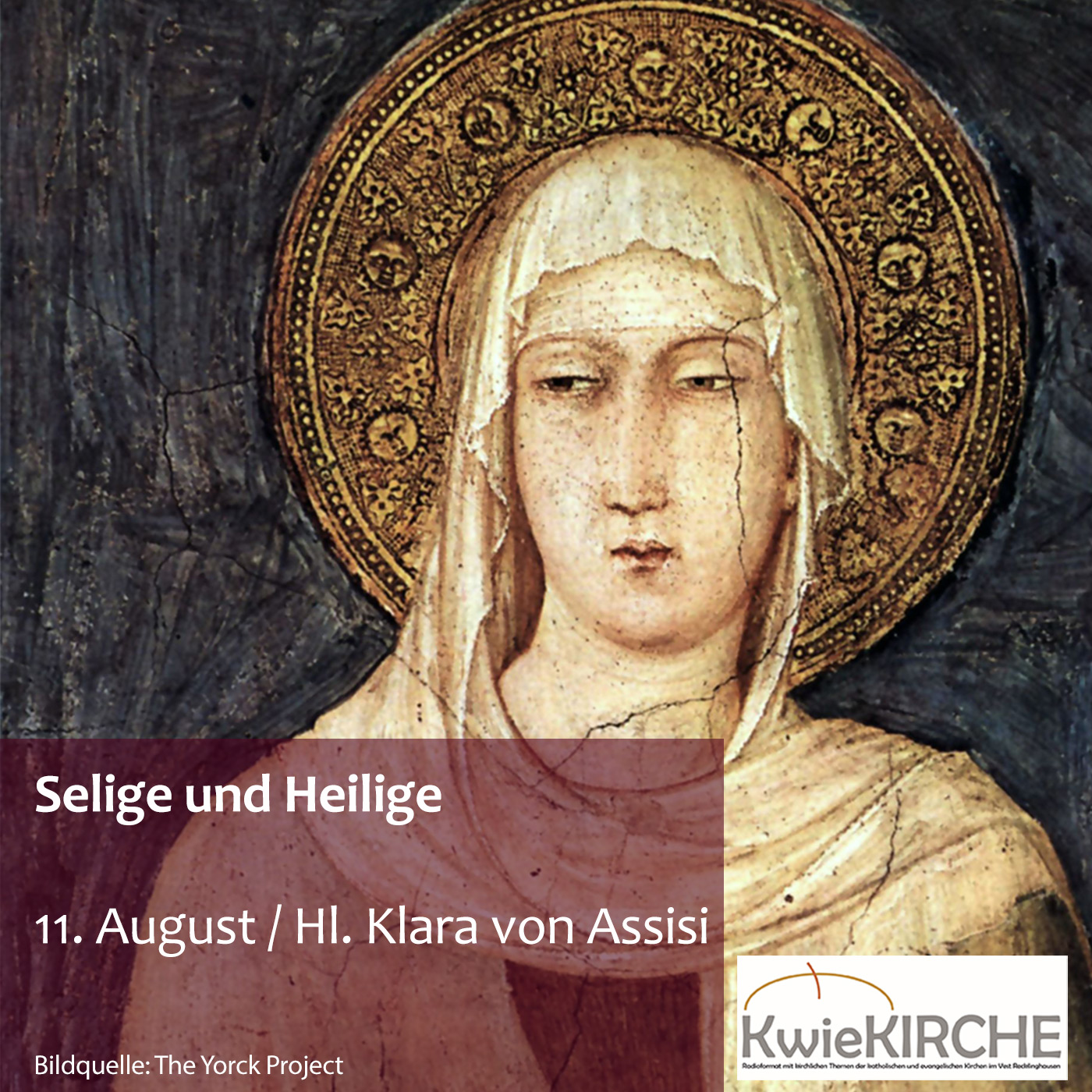 #172 KwieKIRCHE - Selige und Heilige / Heute: Hl. Klara von Assisi episode artwork