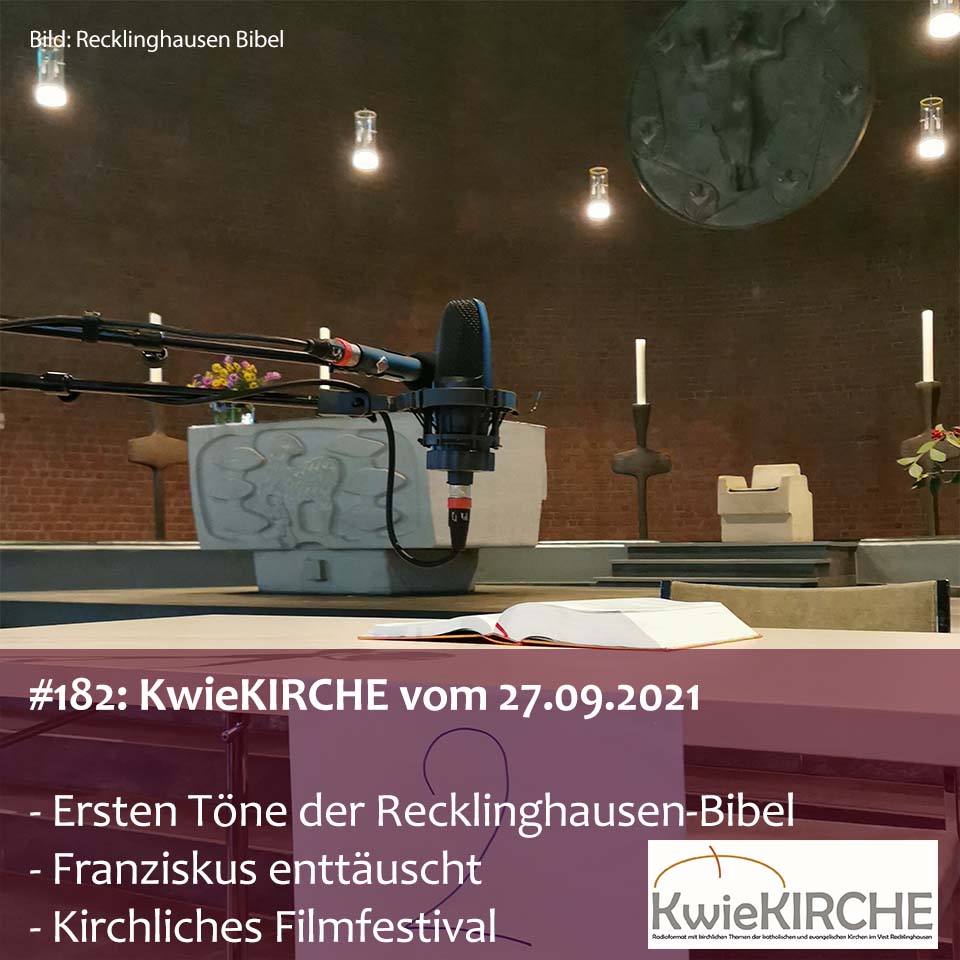 #183 KwieKIRCHE - Sendung vom 27.09.2021 episode artwork