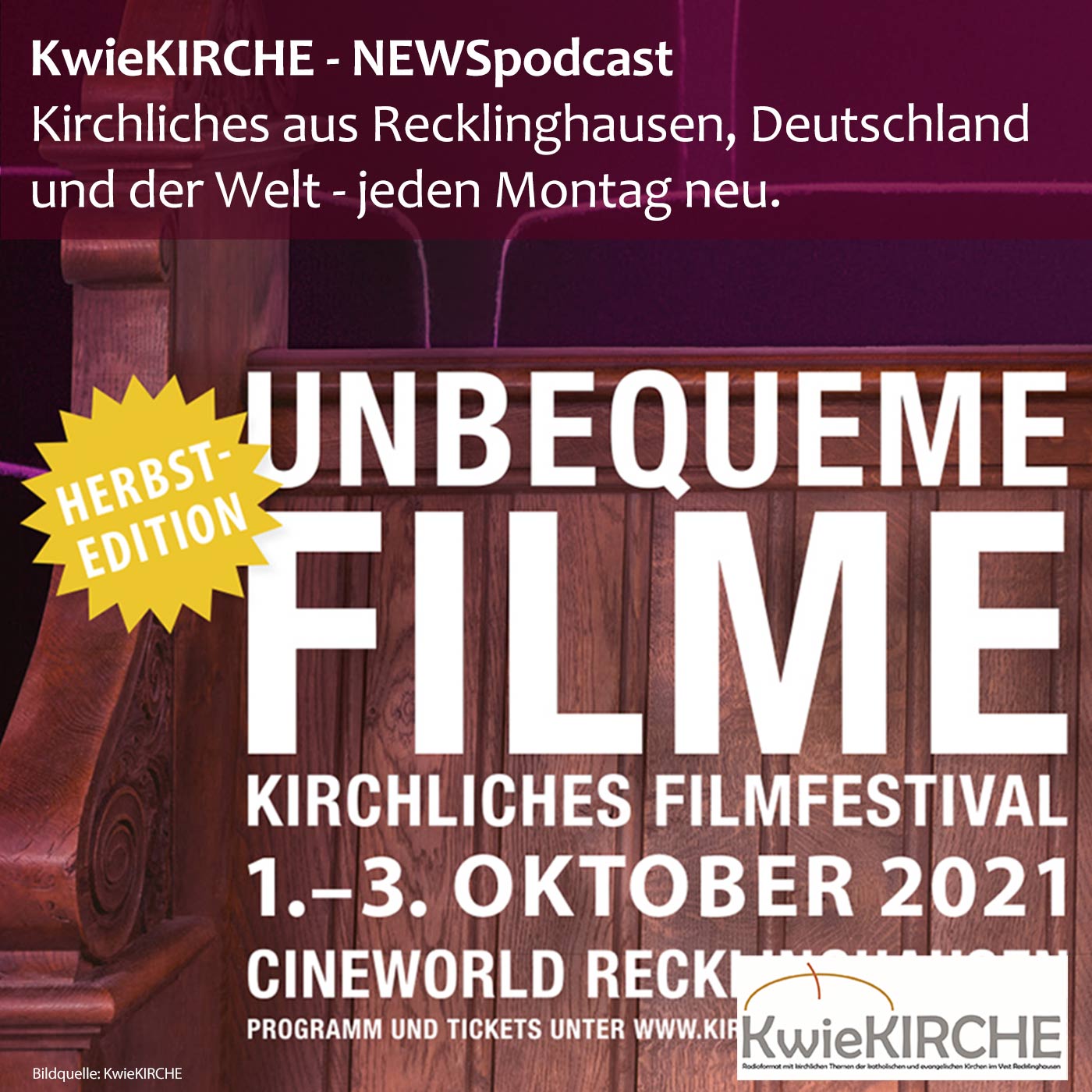 #151 KwieKIRCHE NEWSpodcast vom 15.02.2021 episode artwork