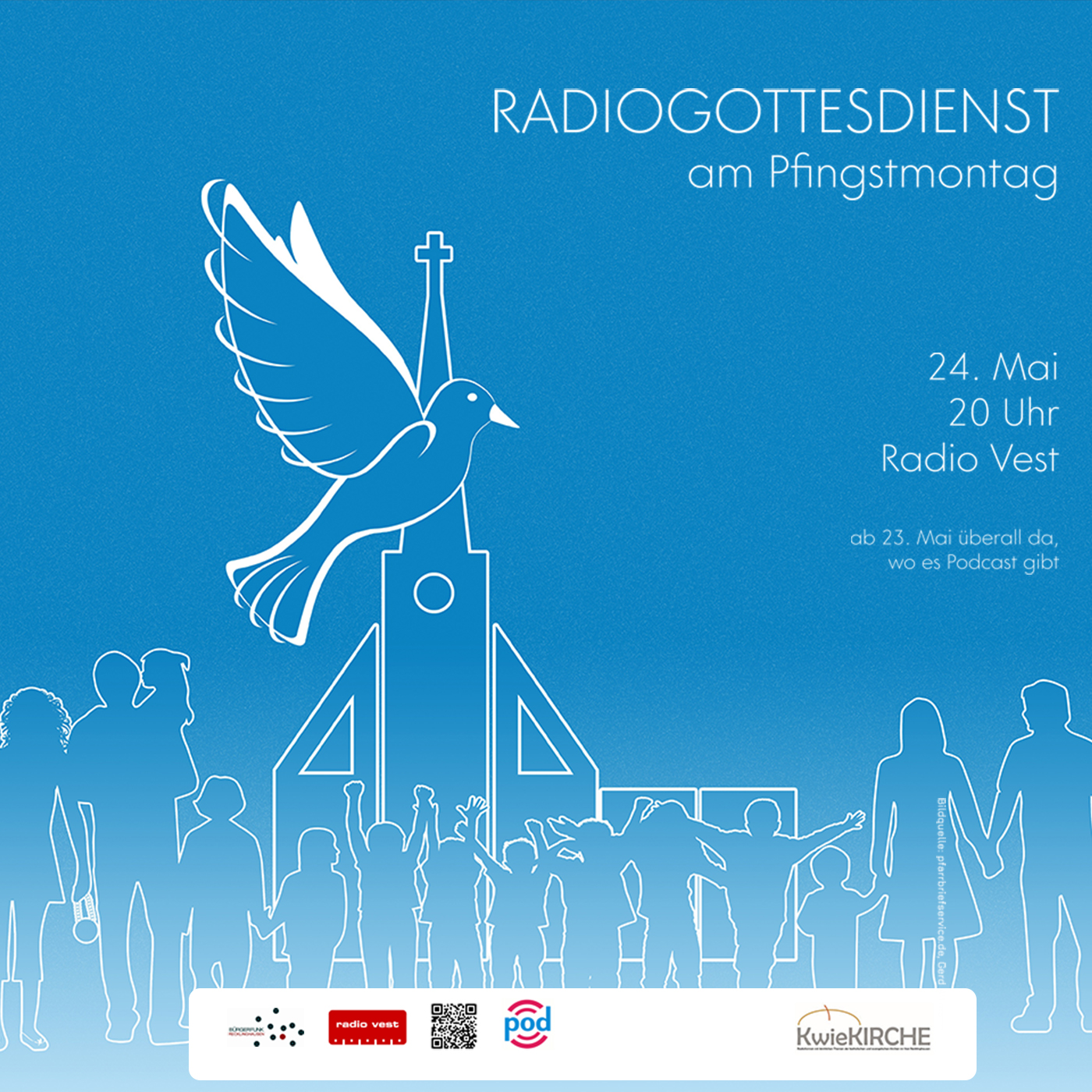 #165 KwieKIRCHE - Radiogottesdienst zu Pfingsten 2021 episode artwork