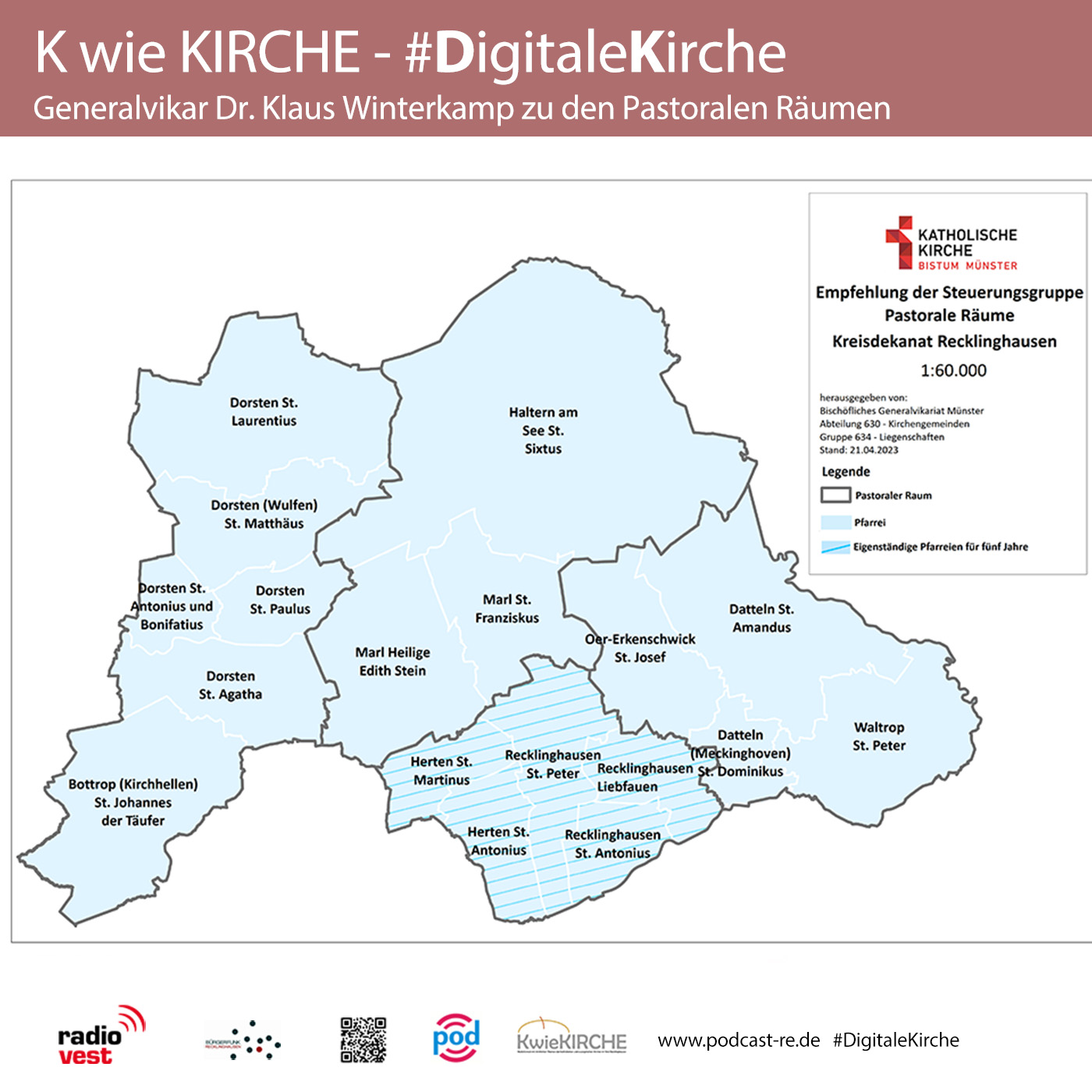 #294 K wie KIRCHE #DigitaleKirche - Pastorale Räume episode artwork