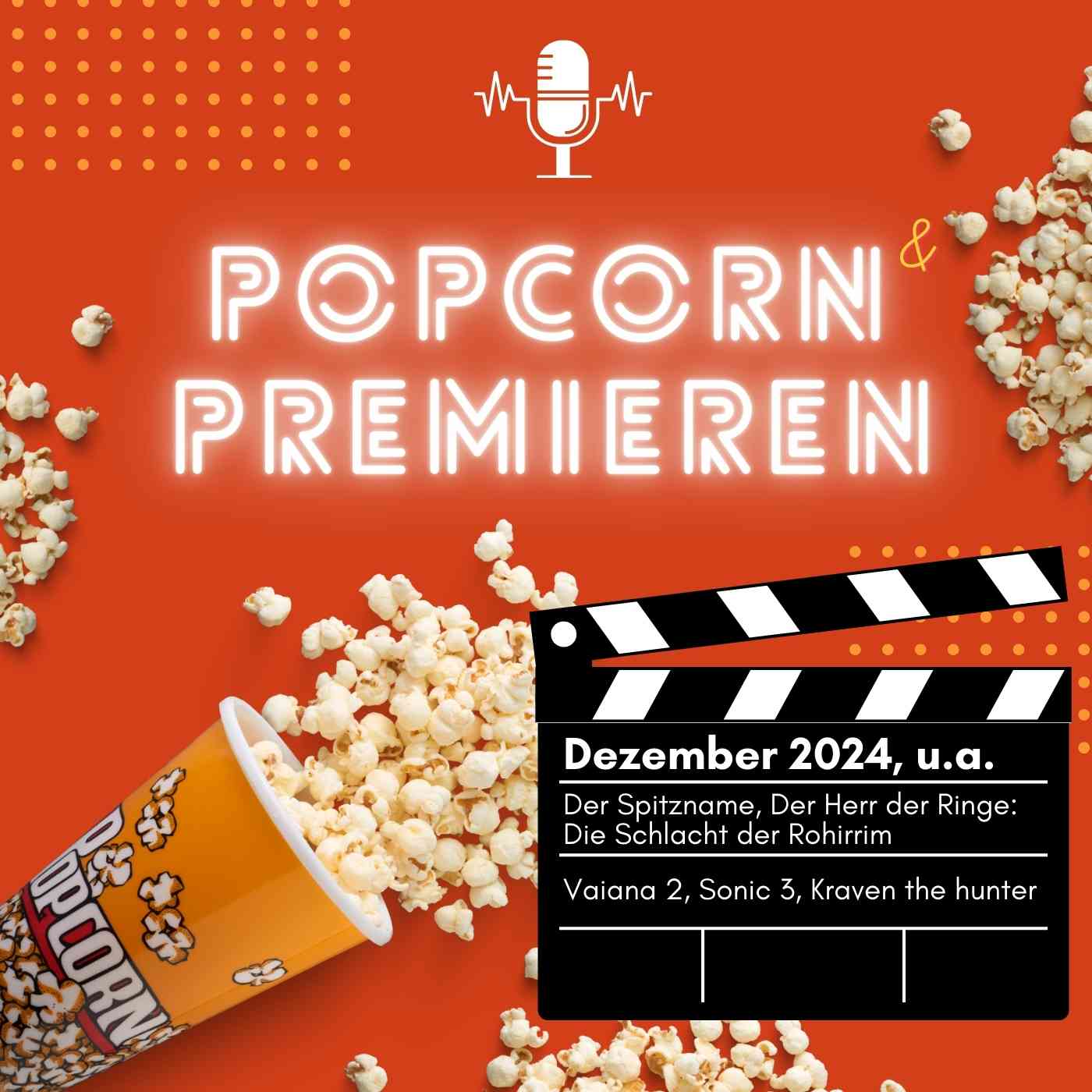Dezember 2024 mit Vaiana 2, Der Spitzname, Wicked, Sonic u.v.m. episode artwork