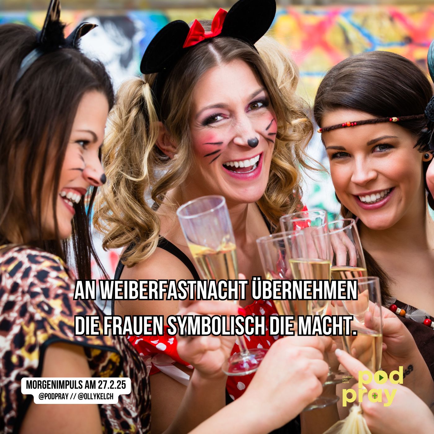 Morgengebet und Impuls am 27.2.2025: An Weiberfastnacht übernehmen die Frauen. episode artwork