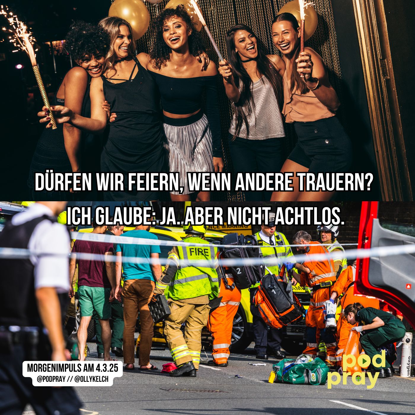 Freude und Schmerz, Leben und Tod – sie lagen so nah beieinander: Morgengebet und Impuls am 4.3.2025 episode artwork