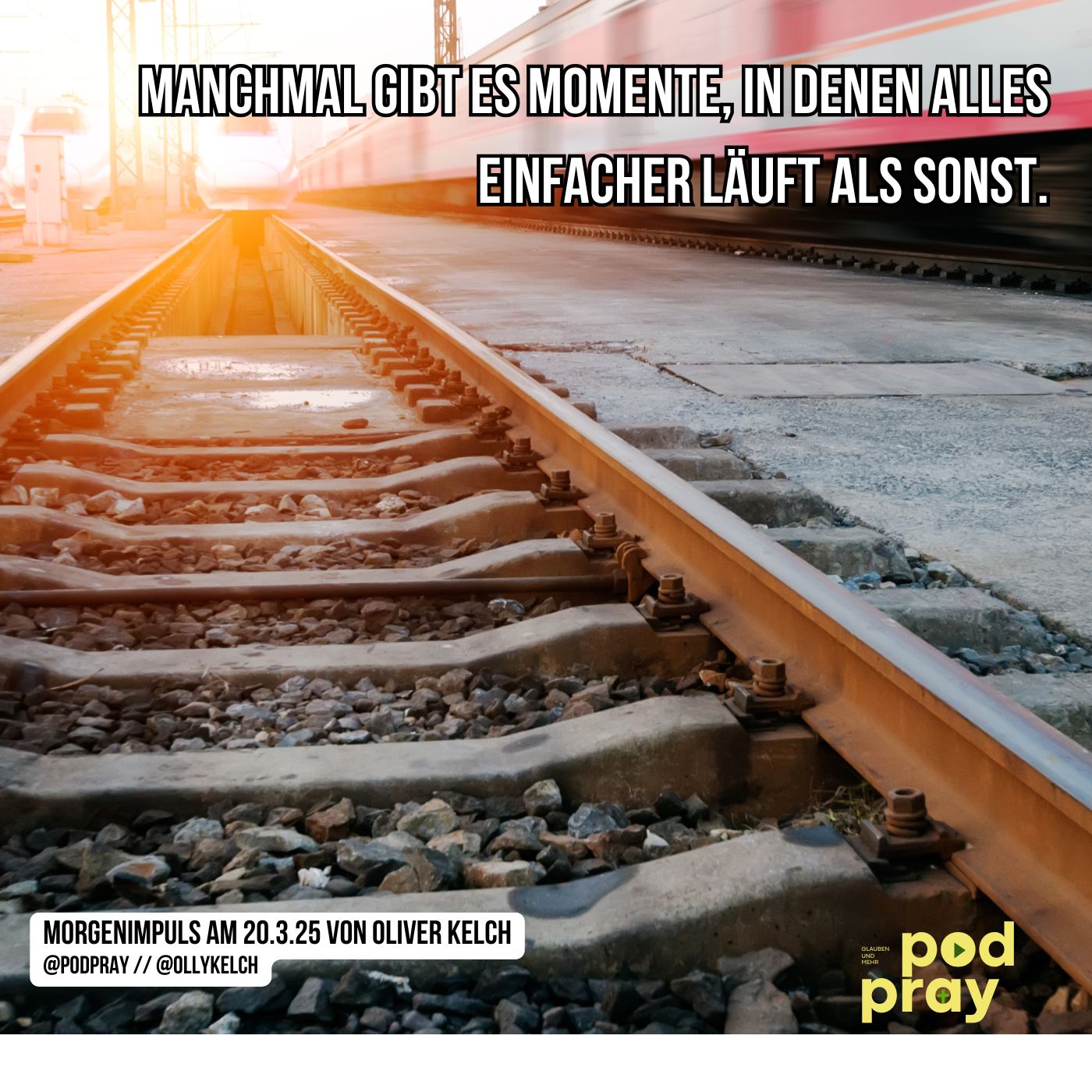 Manchmal gibt es Momente, in denen alles einfacher läuft als sonst. (20.3.2025) episode artwork