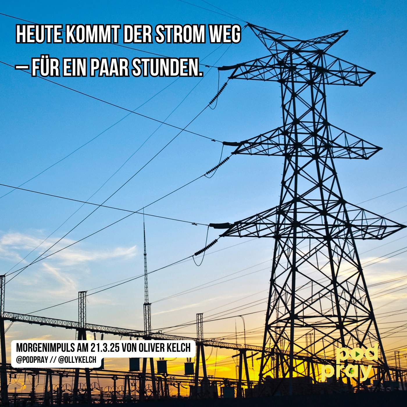 Zur Zeit Jesu gab es keinen Strom. (21.3.2025) episode artwork
