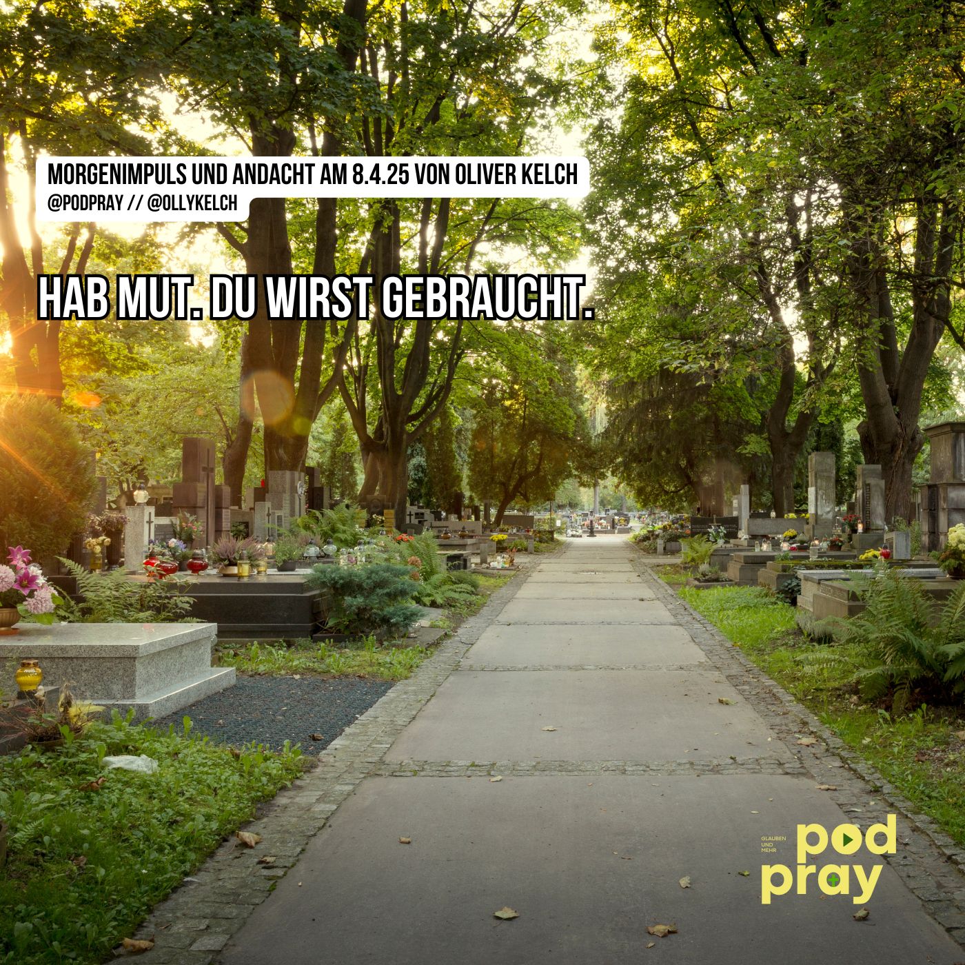Morgen startet der Friedhofstreff. (8.4.2025) episode artwork