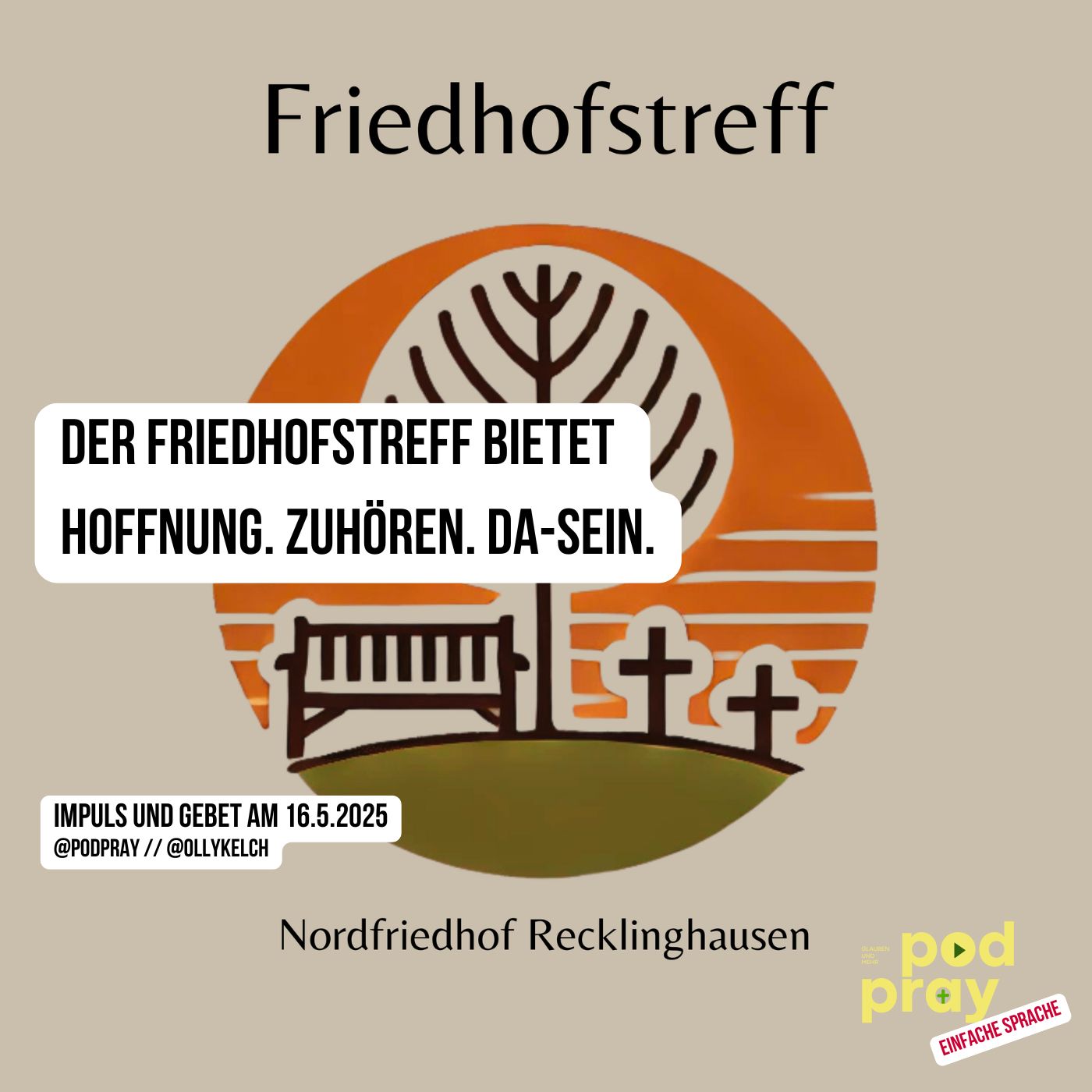 Gott ist da – nicht nur in der Kirche. (16.5.2025) episode artwork