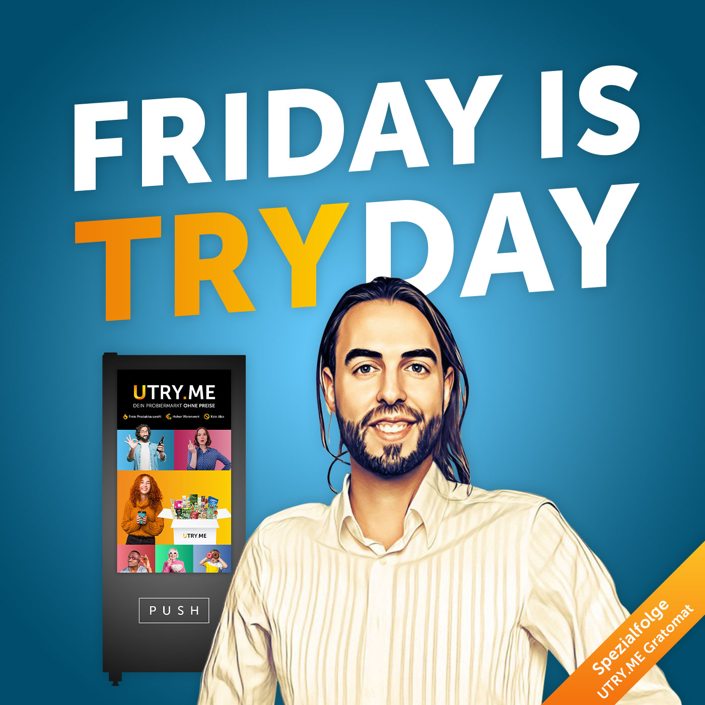 Gratomat Spezialfolge: Der erste Gratis-Automat der Welt mit Fynn Huch und Marvin Großkrüger.