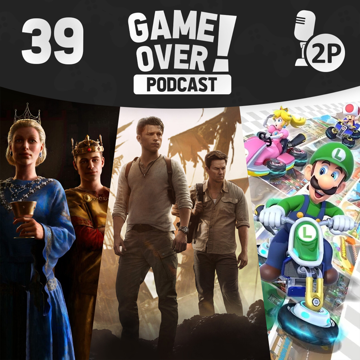 Game Over! #39 - Patch Notes 22.02 - Videospielverfilmungen, Nintendo Direct und Crusader Kings III Royal Court episode artwork