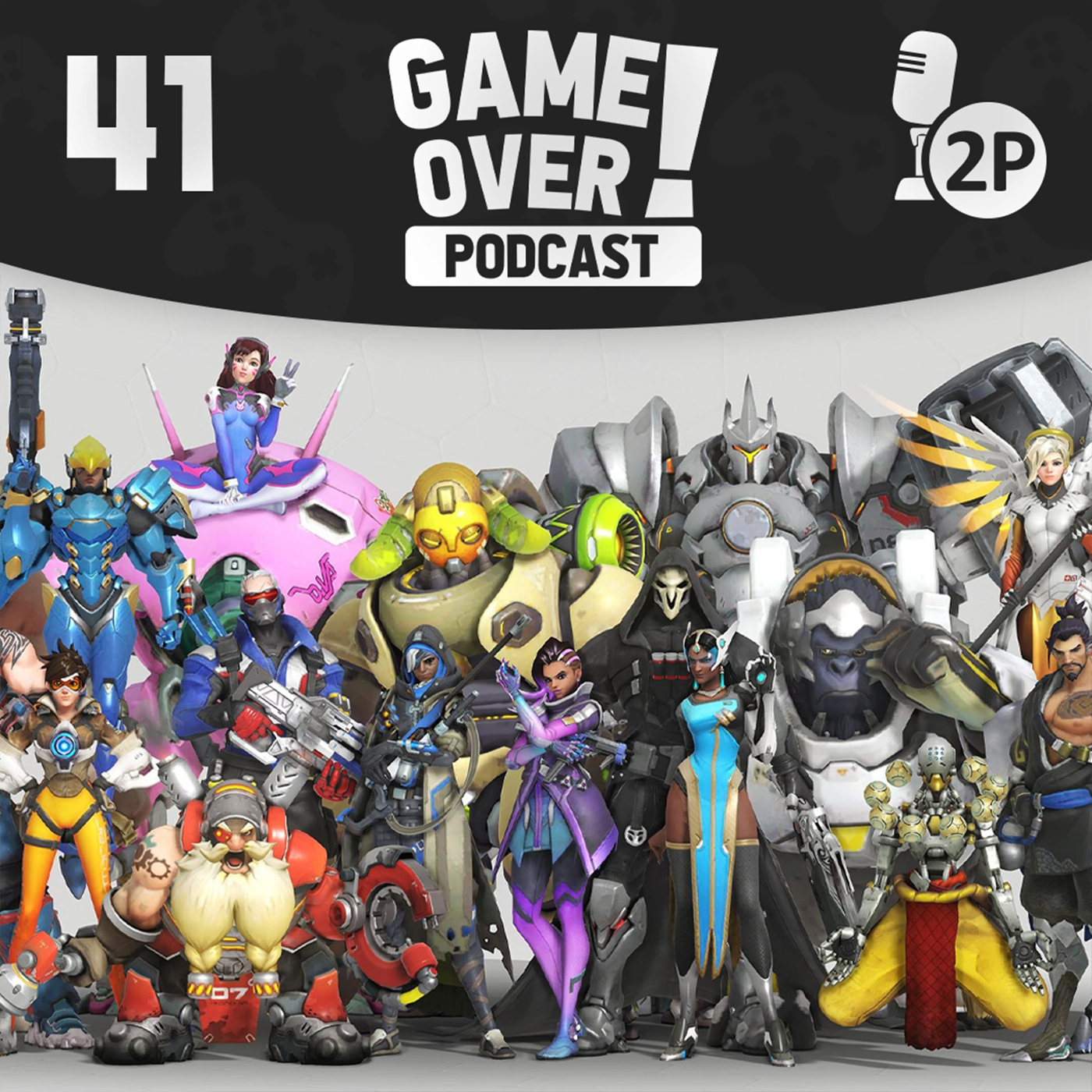 Game Over! #41 - Overwatch episode artwork