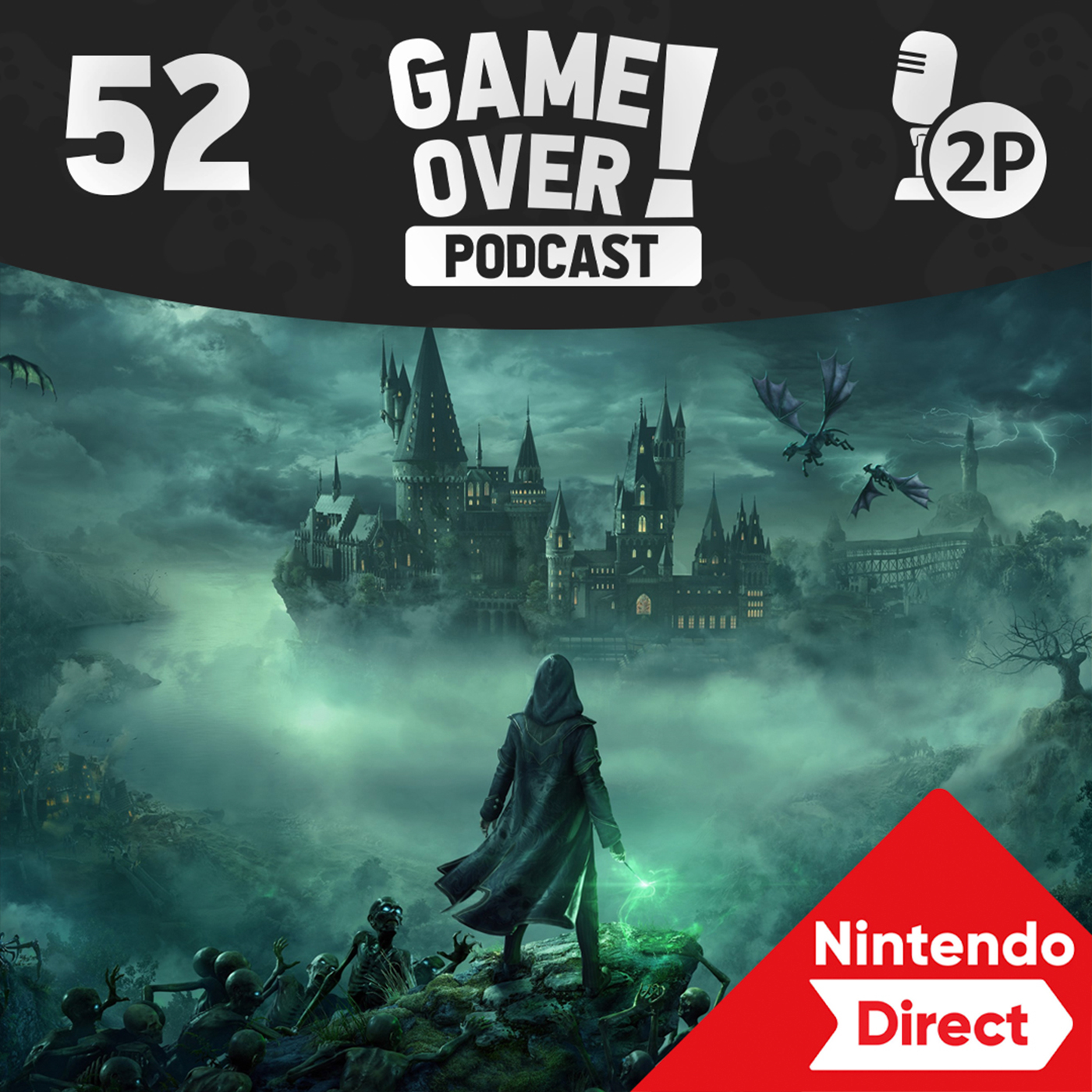 Game Over! #52 - Die ersten Eindrücke zu Hogwarts Legacy und die Nintendo Direct episode artwork