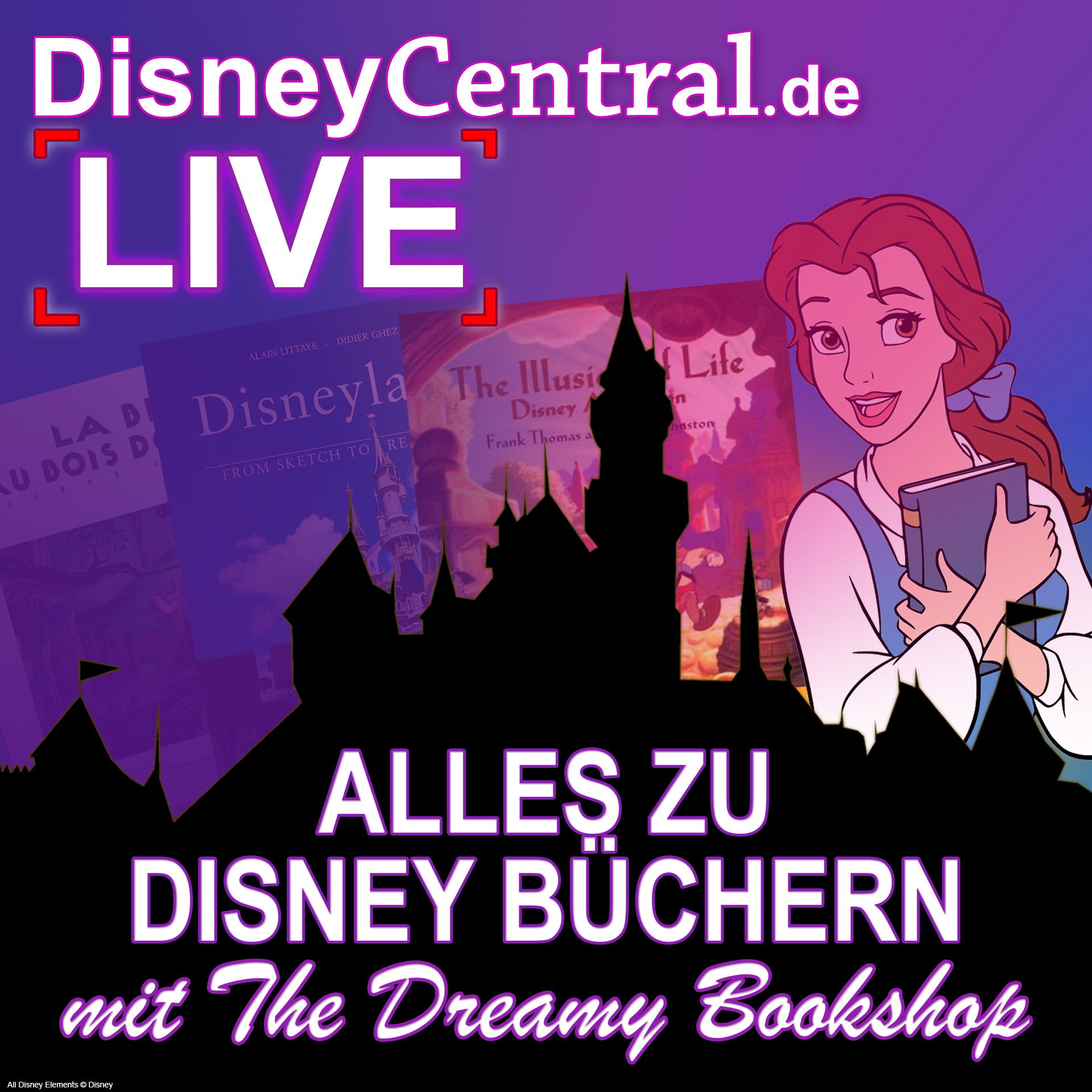 Episode 6: Alles zu Disney Büchern mit The Dreamy Bookshop episode artwork