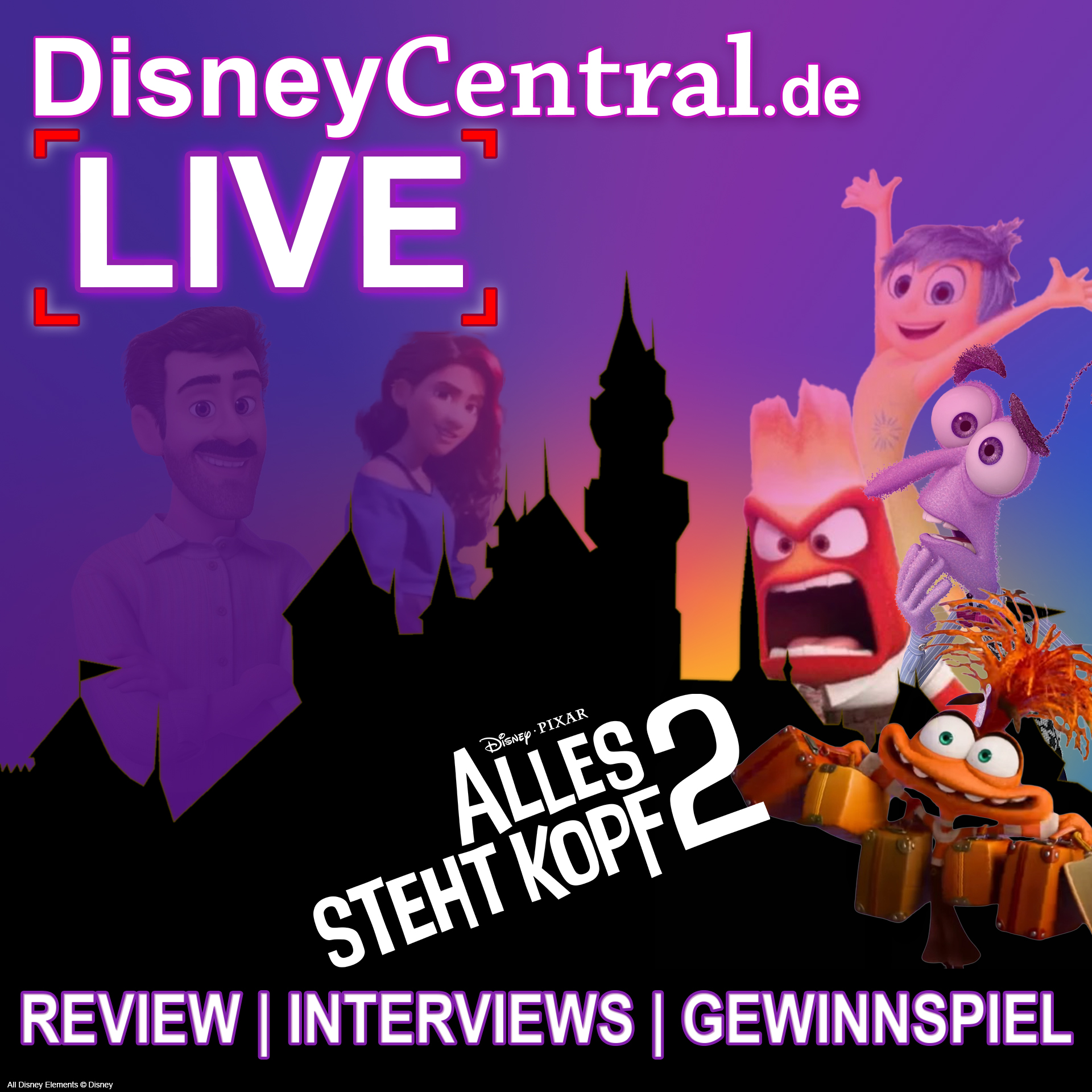 Episode 7: Alles steht Kopf 2 Special - unsere Meinung zum Film + viele Interviews! episode artwork