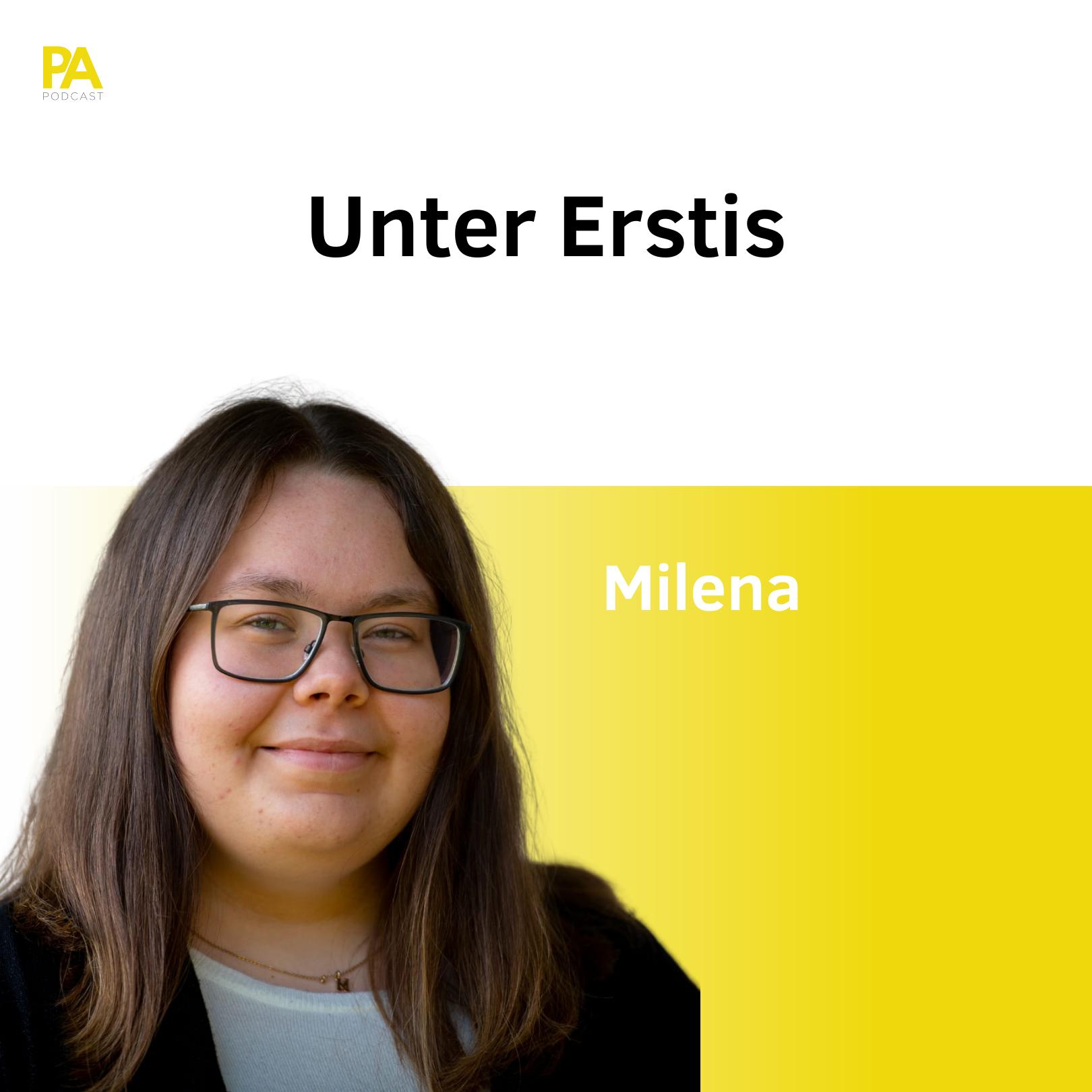 "Unter Erstis" mit Milena